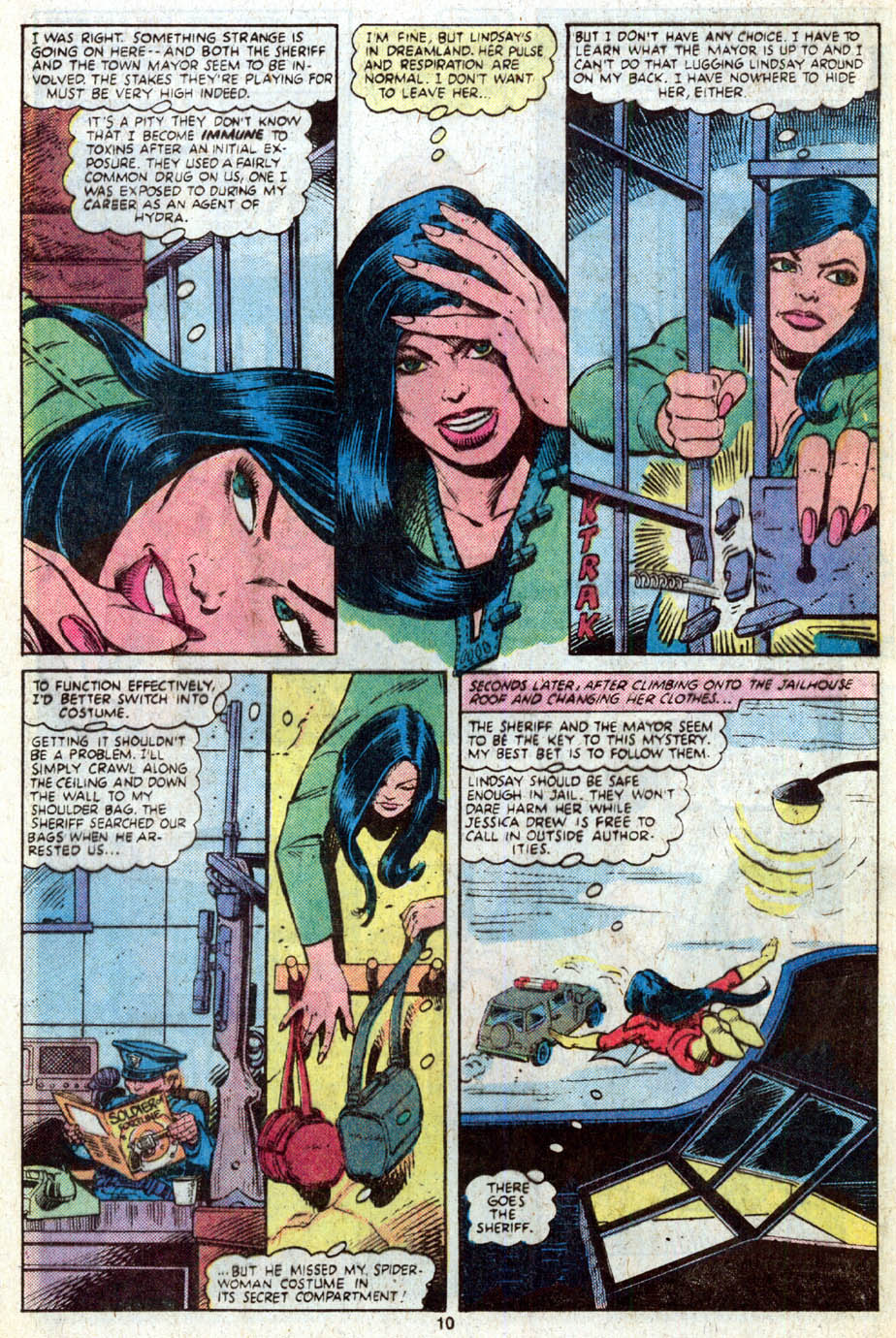 Read online Spider-Woman (1978) comic -  Issue #36 - 10