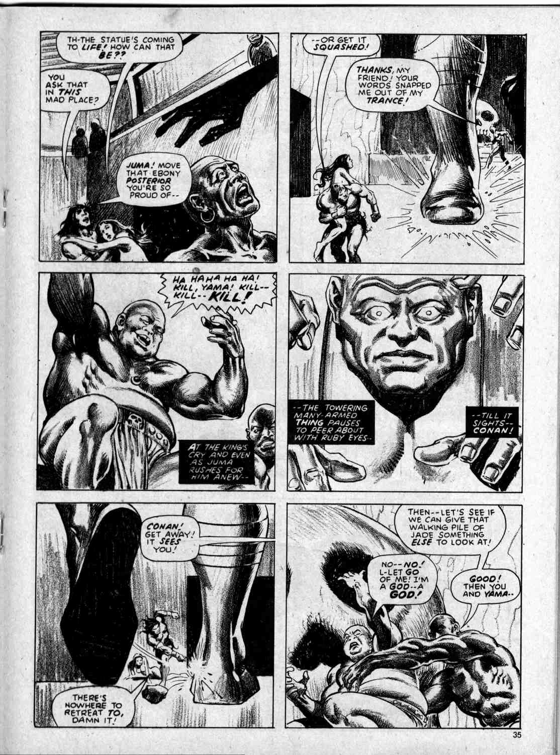 The Savage Sword Of Conan issue 59 - Page 35