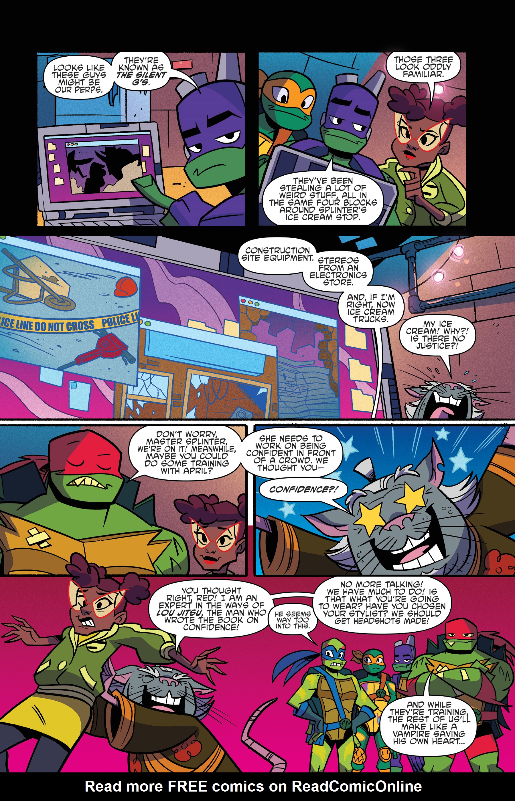 Read online Rise of the Teenage Mutant Ninja Turtles: Sound Off! comic -  Issue # _TPB - 17