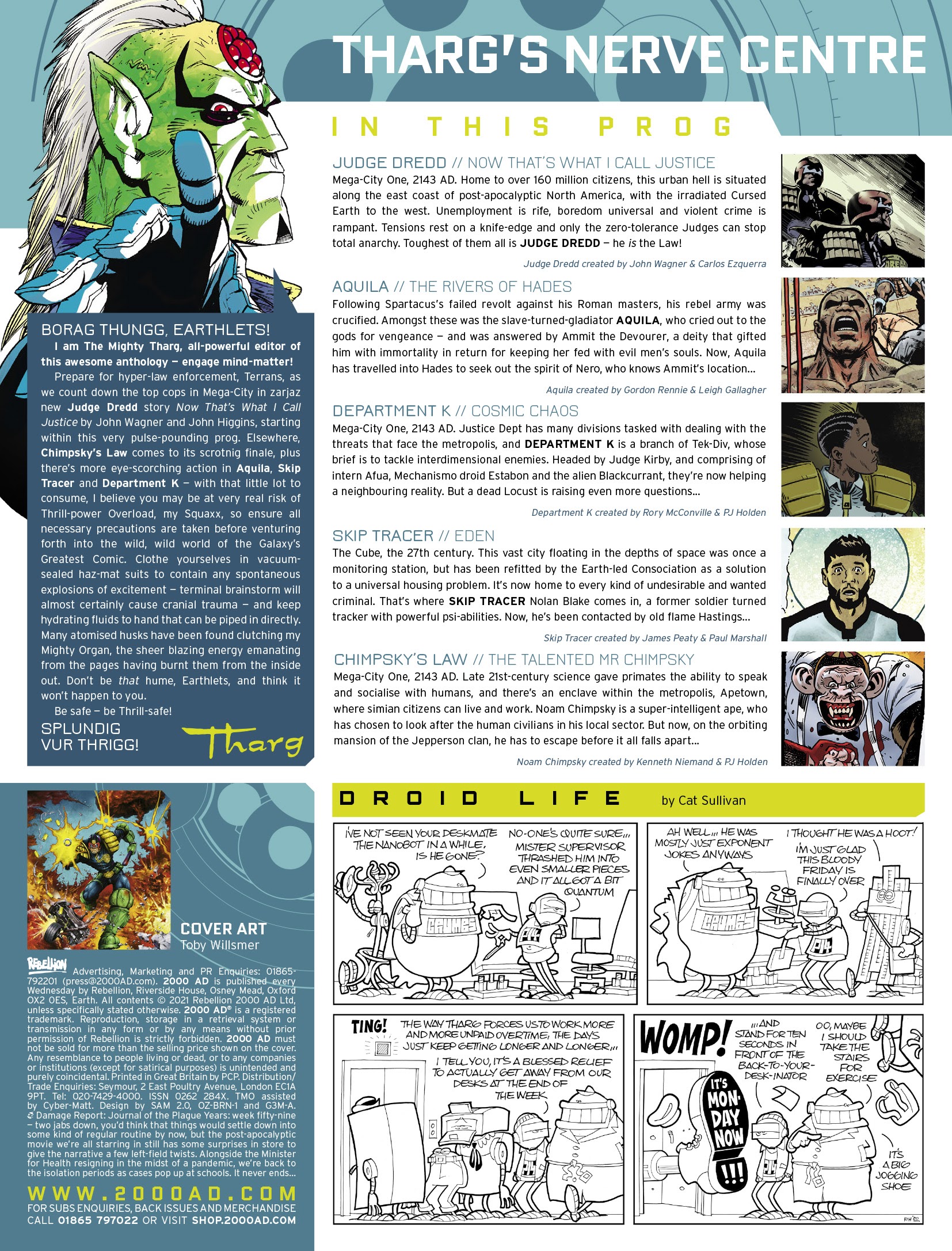 Read online 2000 AD comic -  Issue #2240 - 2