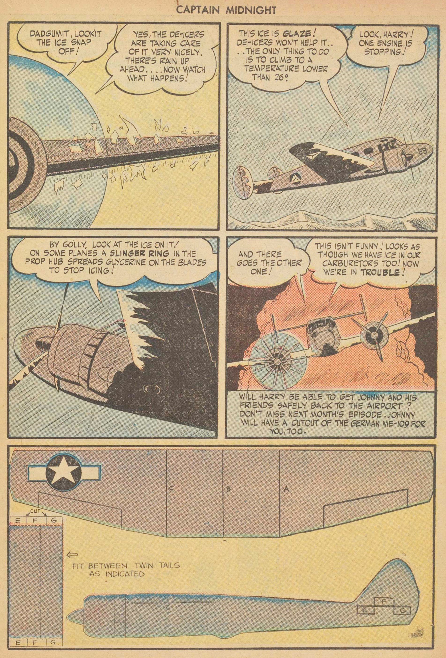 Read online Captain Midnight (1942) comic -  Issue #27 - 15