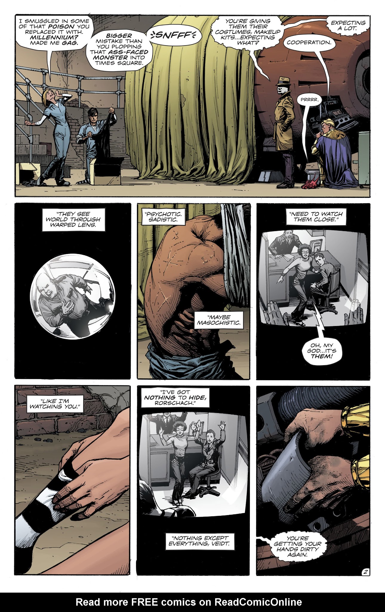 Doomsday Clock 02 (of 12) (2018) . Read All Comics Online