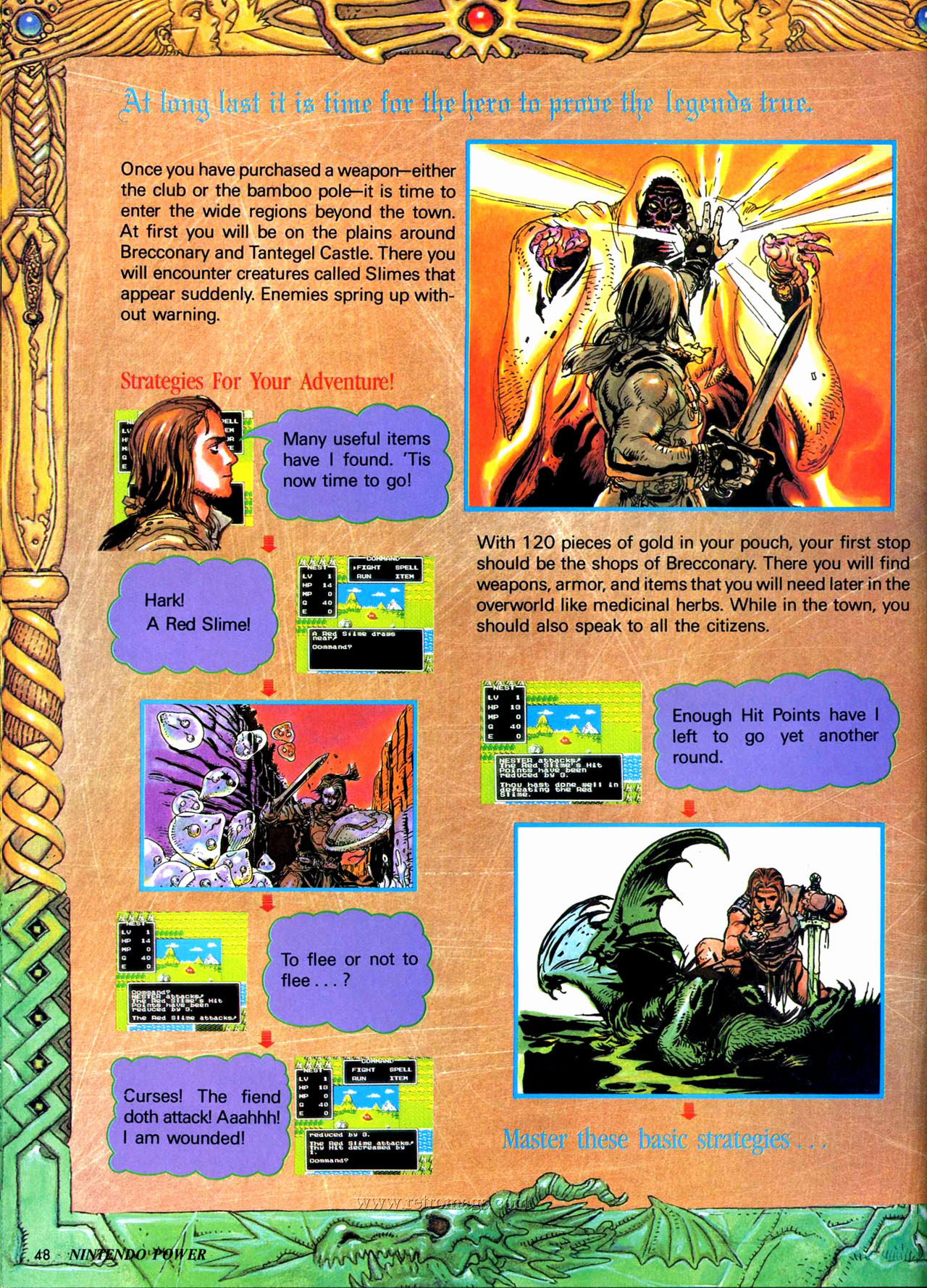 Read online Nintendo Power comic -  Issue #7 - 36