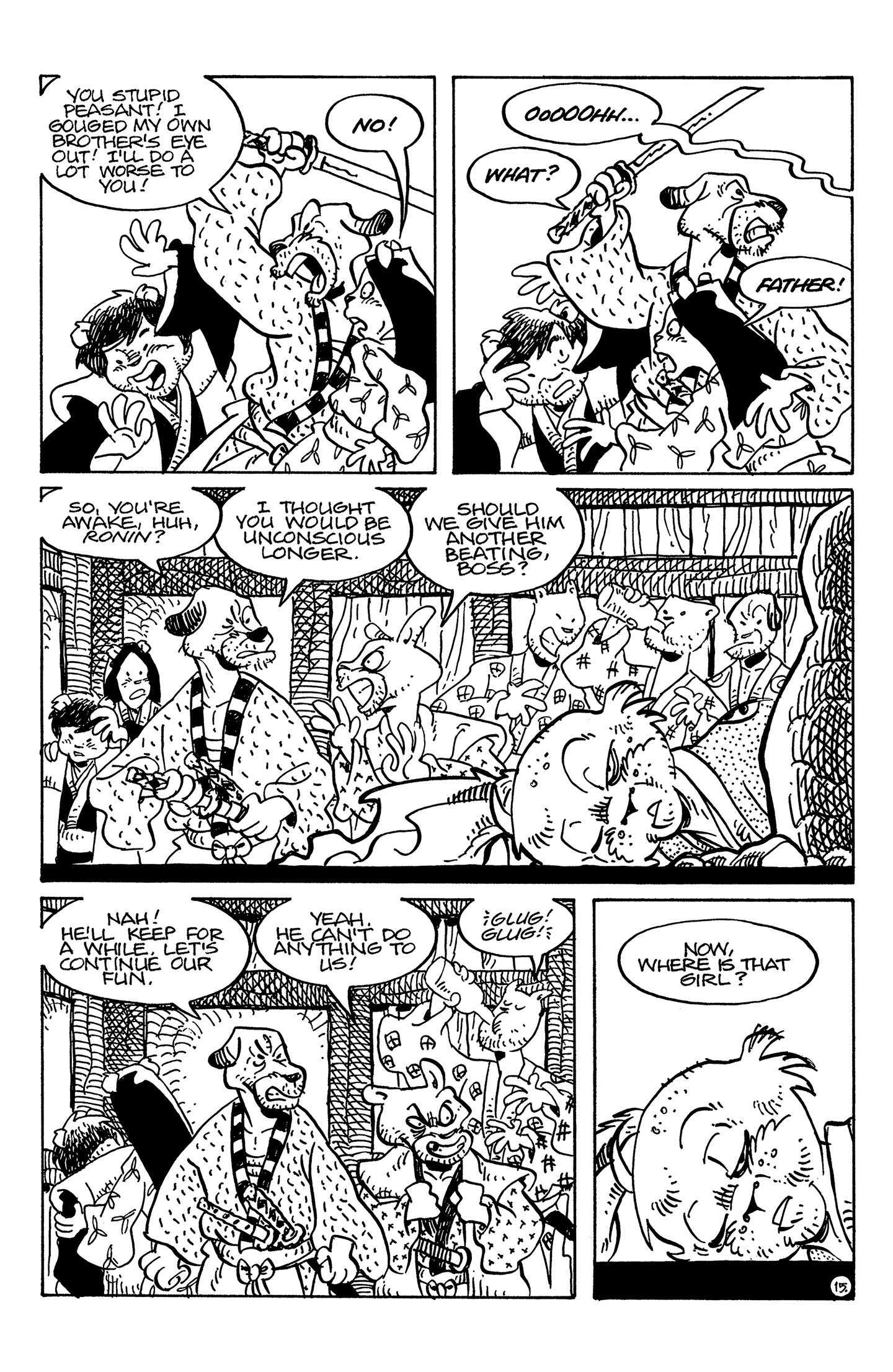Read online Usagi Yojimbo (1996) comic -  Issue #141 - 17