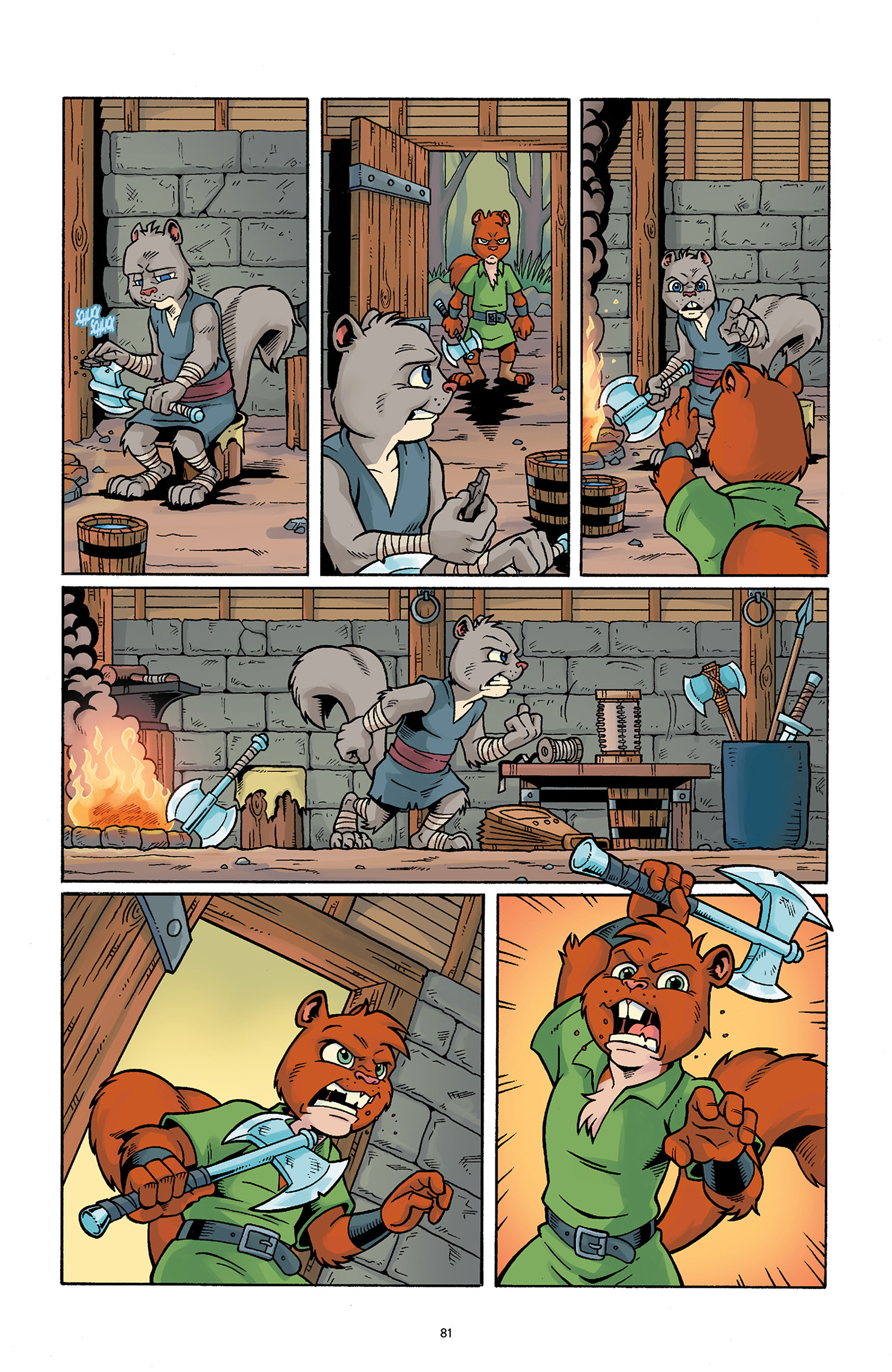 Read online Sons of Ashgard: Ill Met in Elmgard comic -  Issue # TPB (Part 1) - 80