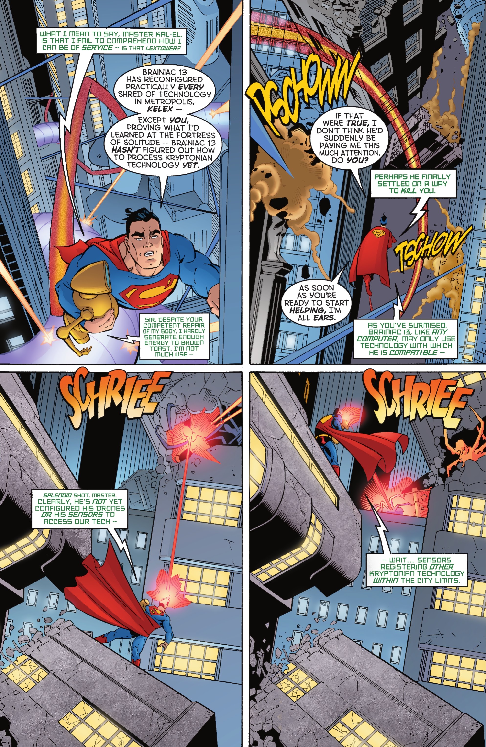 Read online Superman vs. Brainiac comic -  Issue # TPB (Part 2) - 74