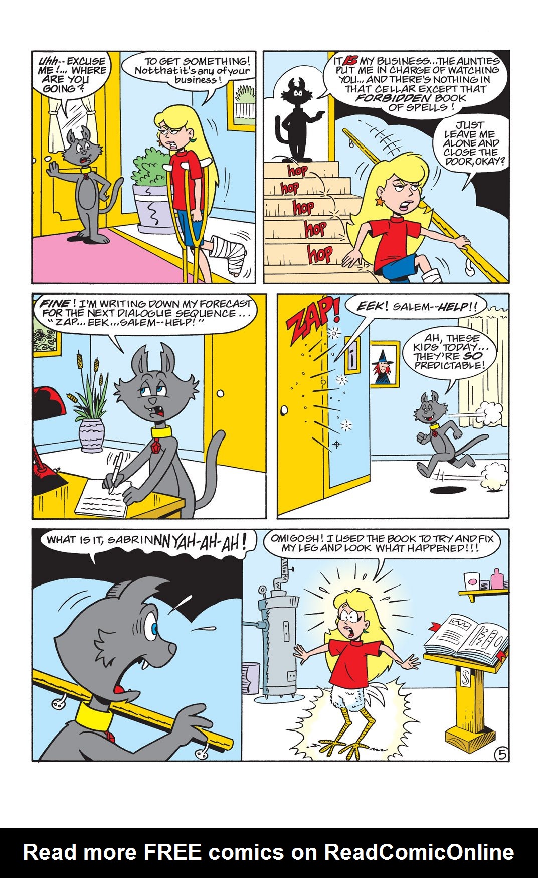Read online Sabrina the Teenage Witch (2000) comic -  Issue #22 - 6