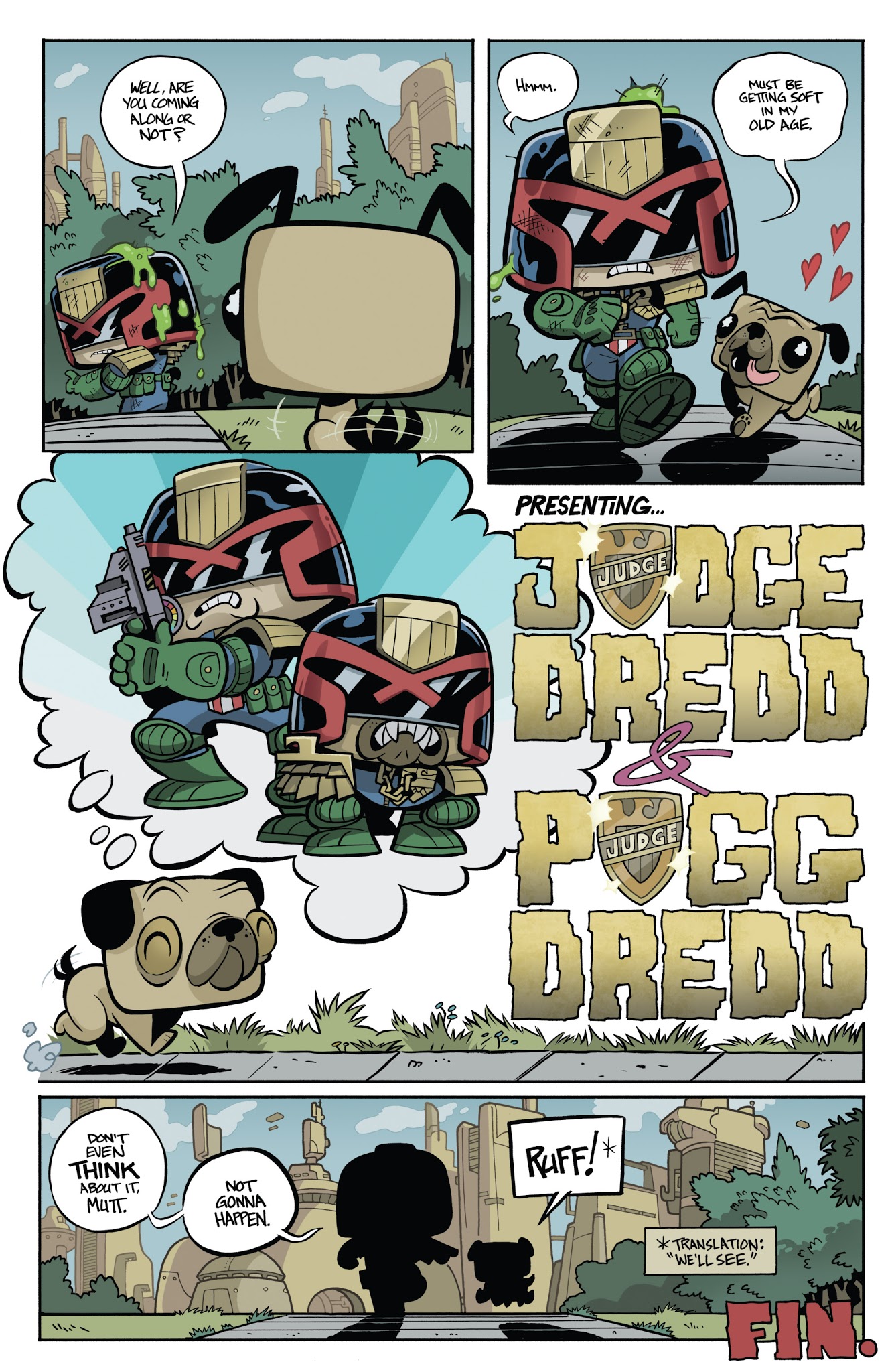 Read online Judge Dredd Funko Universe comic -  Issue # Full - 18