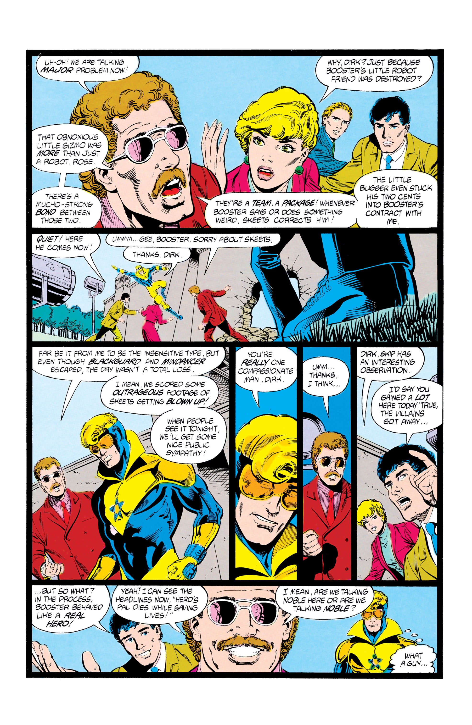 Read online Booster Gold (1986) comic -  Issue #3 - 4