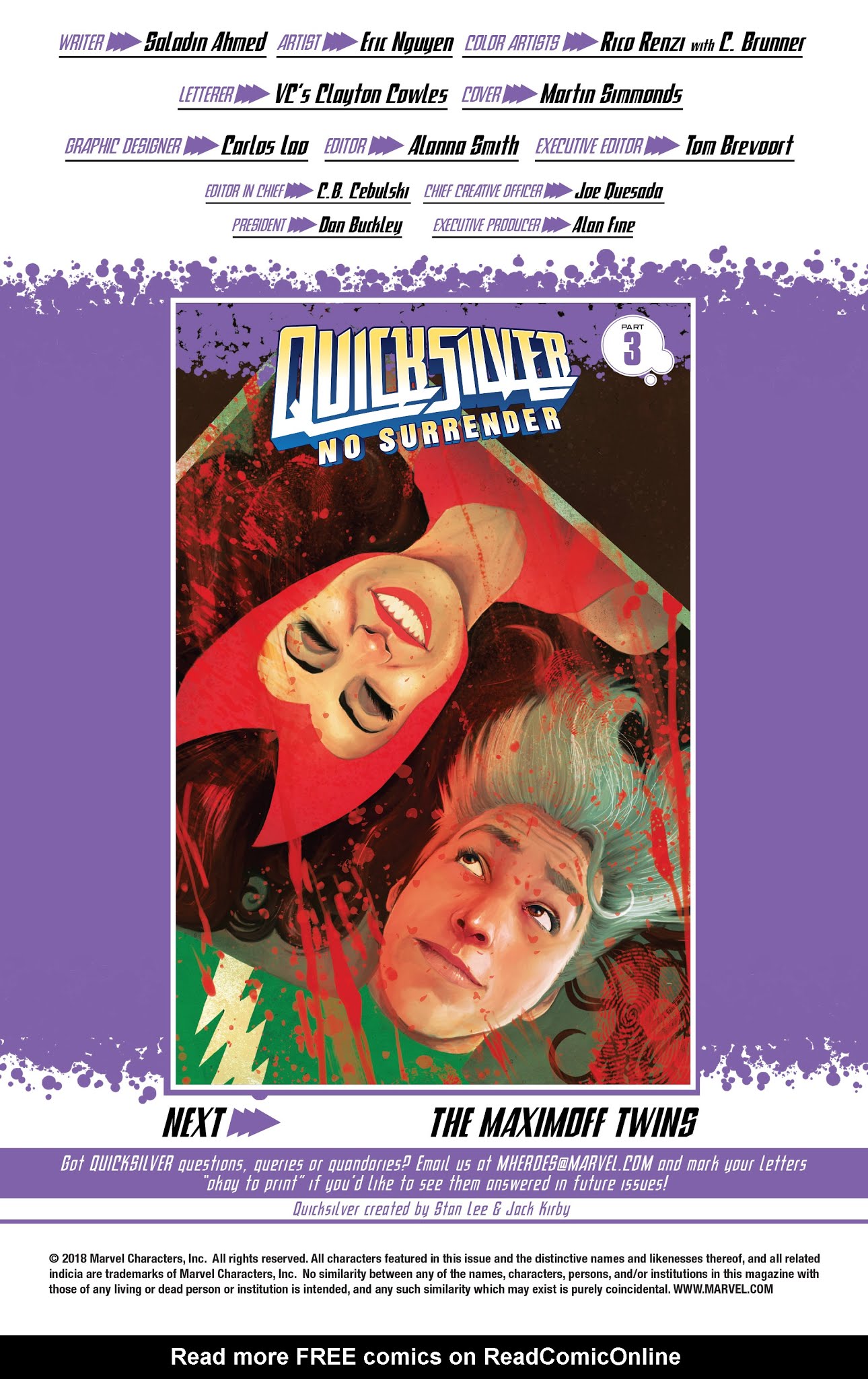 Read online Quicksilver: No Surrender comic -  Issue #2 - 22