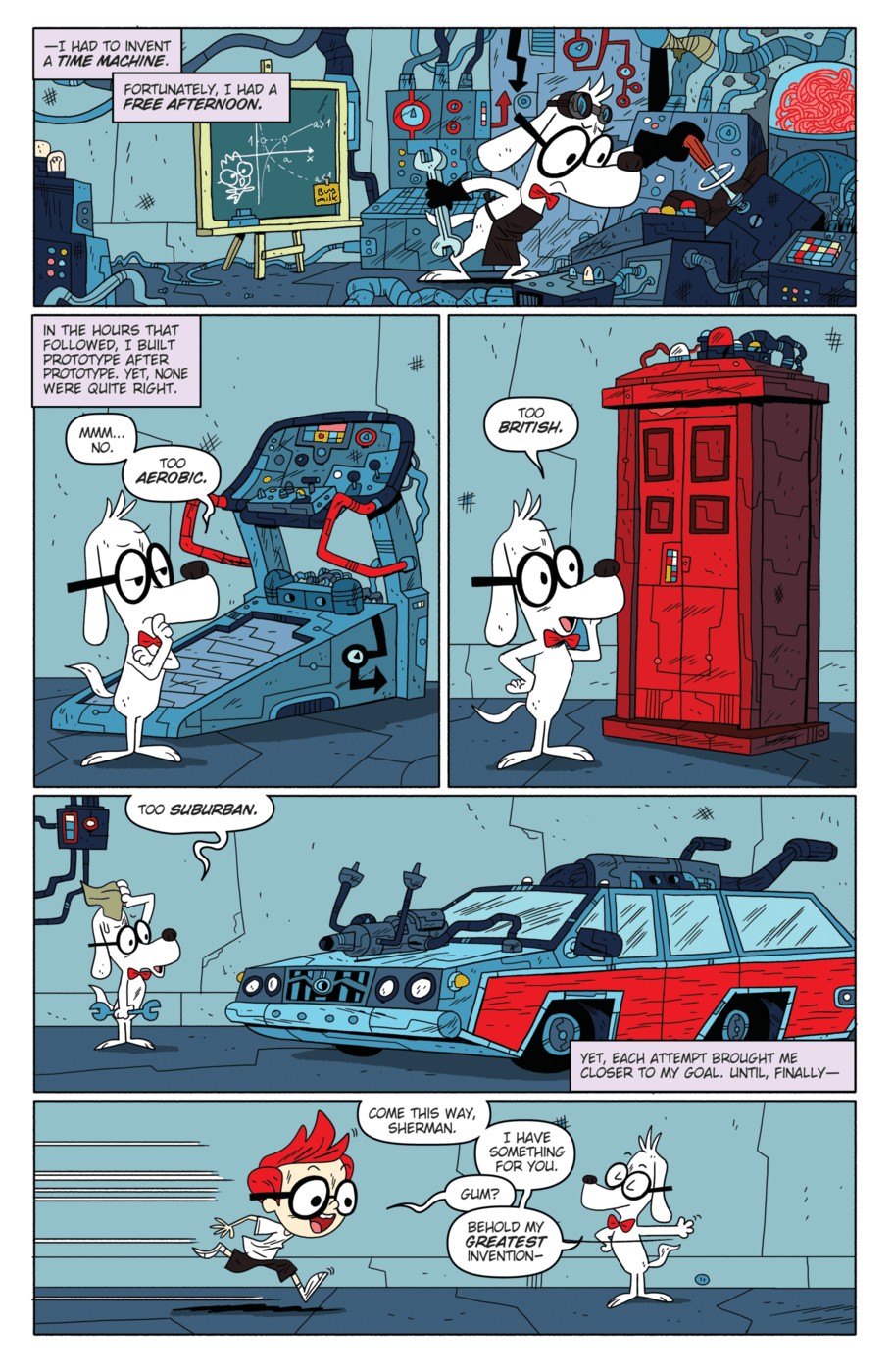 Read online Mr. Peabody & Sherman comic -  Issue #1 - 6