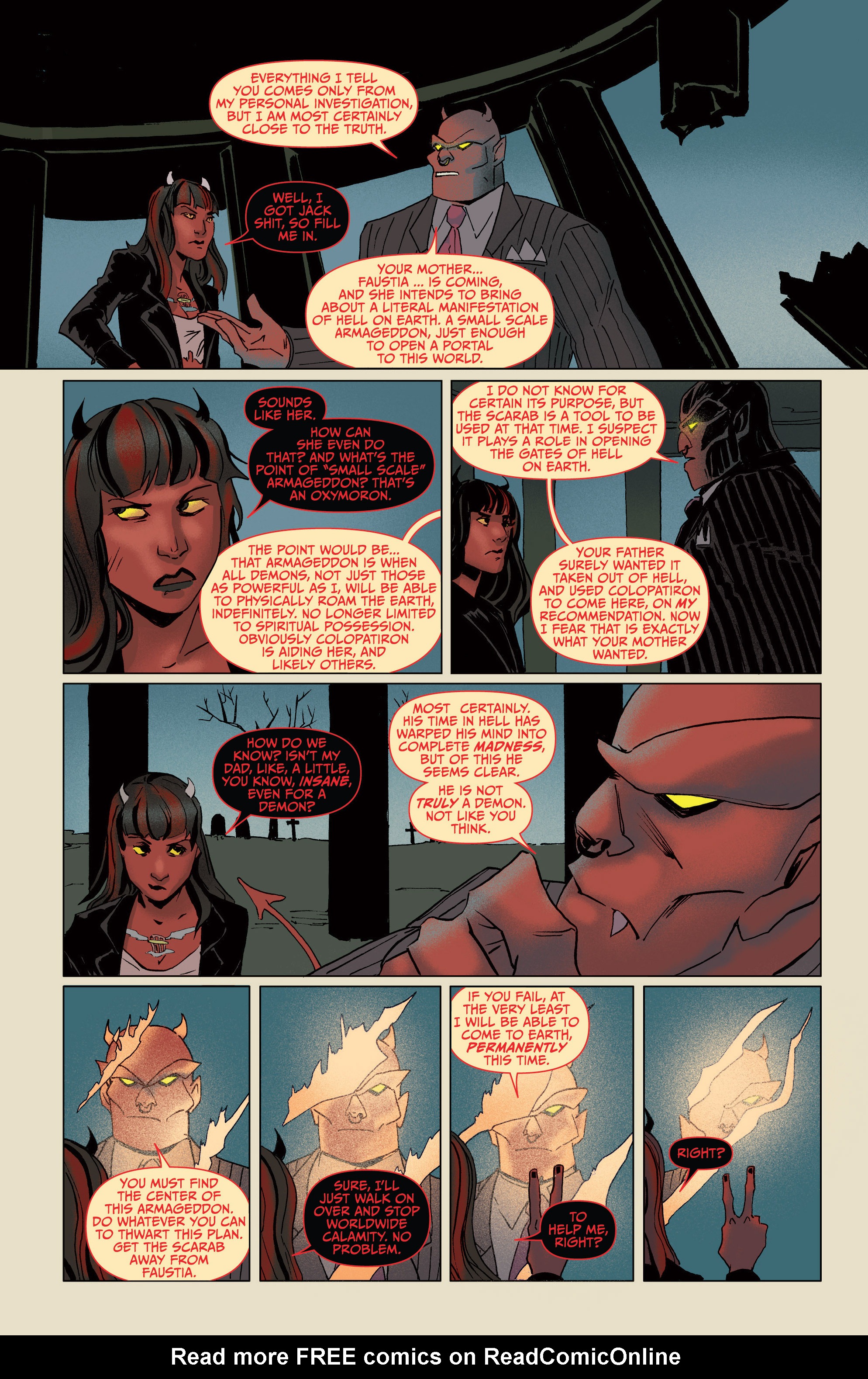 Read online Mercy Sparx (2013) comic -  Issue #9 - 17