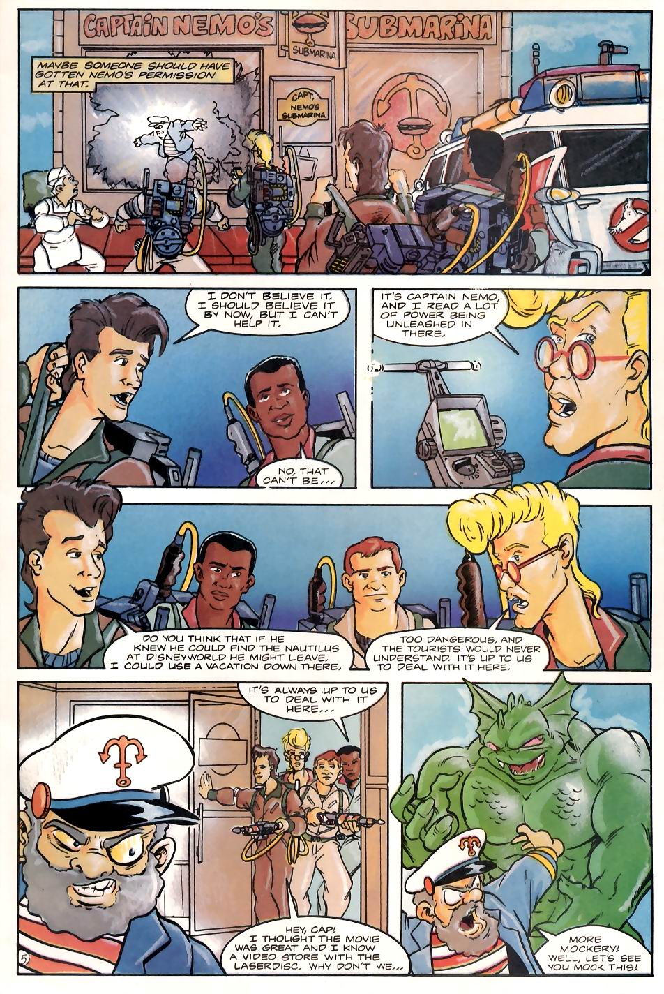Read online Real Ghostbusters comic -  Issue #1 - 8