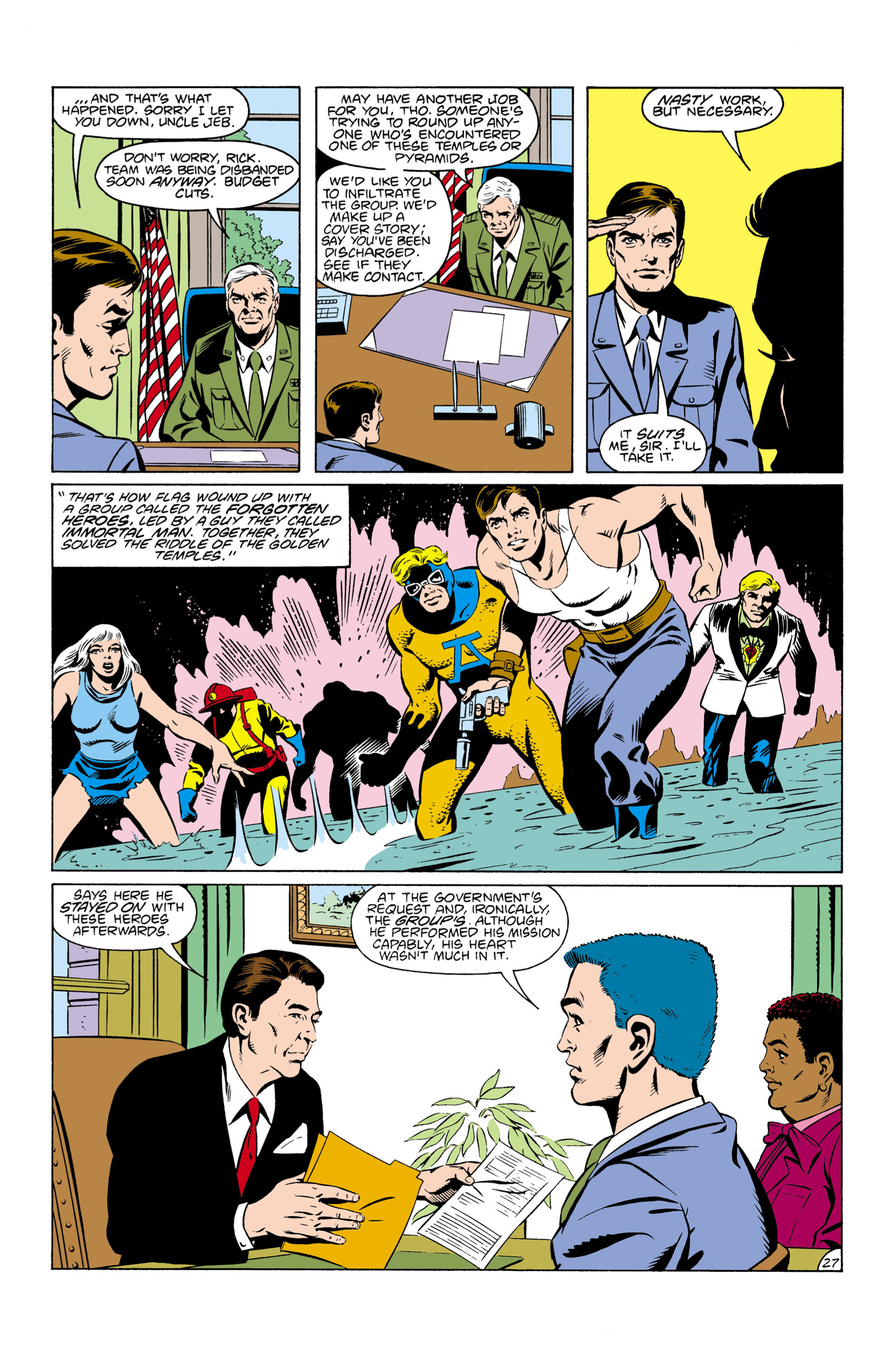 Read online Secret Origins (1986) comic -  Issue #14 - 28