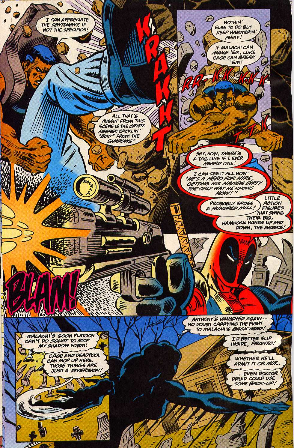 Read online Secret Defenders comic -  Issue #16 - 17