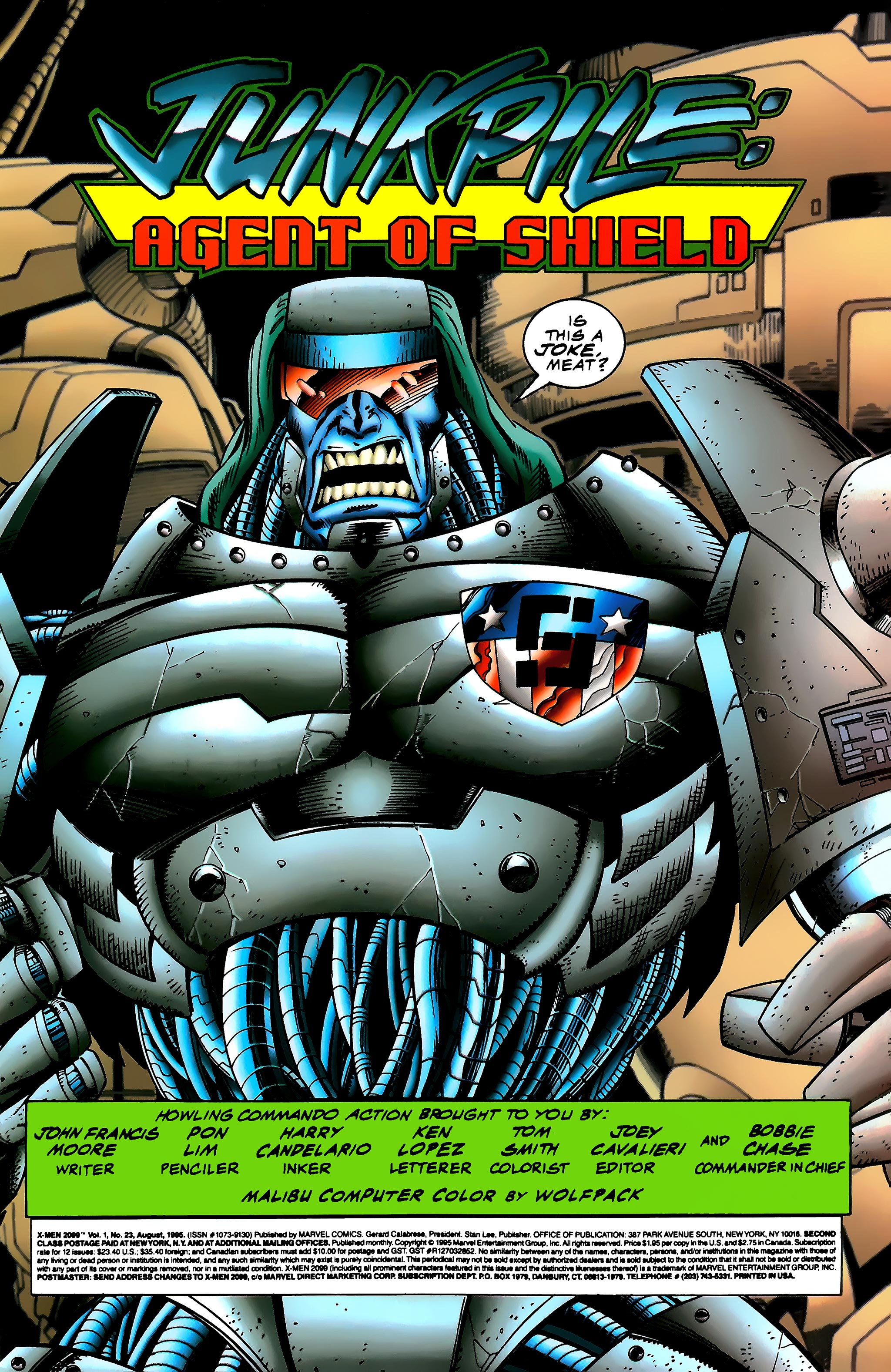 Read online X-Men 2099 comic -  Issue #23 - 2