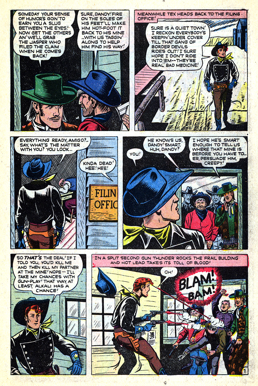 Read online Tex Taylor comic -  Issue #7 - 9