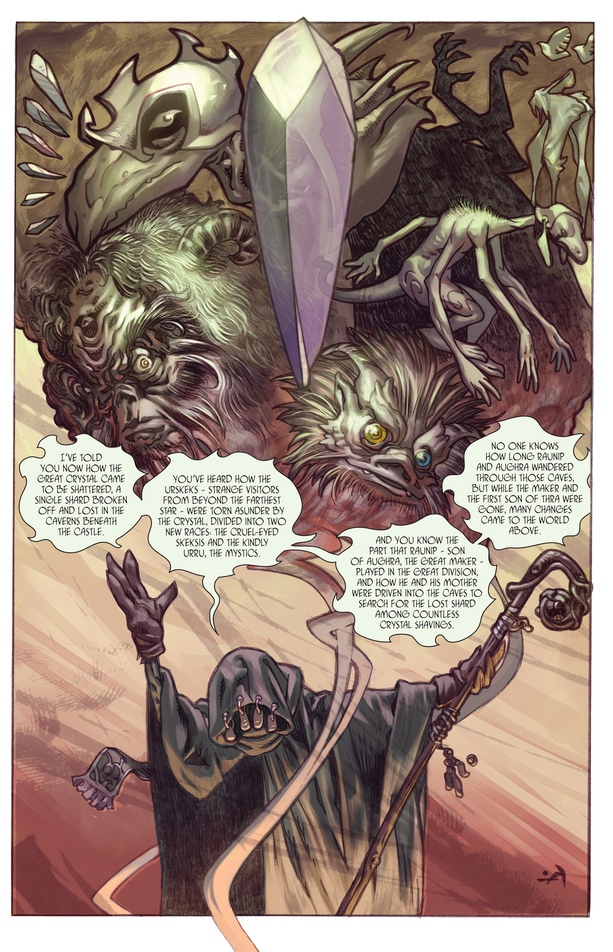 Read online The Dark Crystal: Creation Myths comic -  Issue # TPB 3 - 7