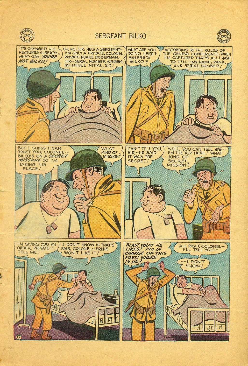 Read online Sergeant Bilko comic -  Issue #1 - 19