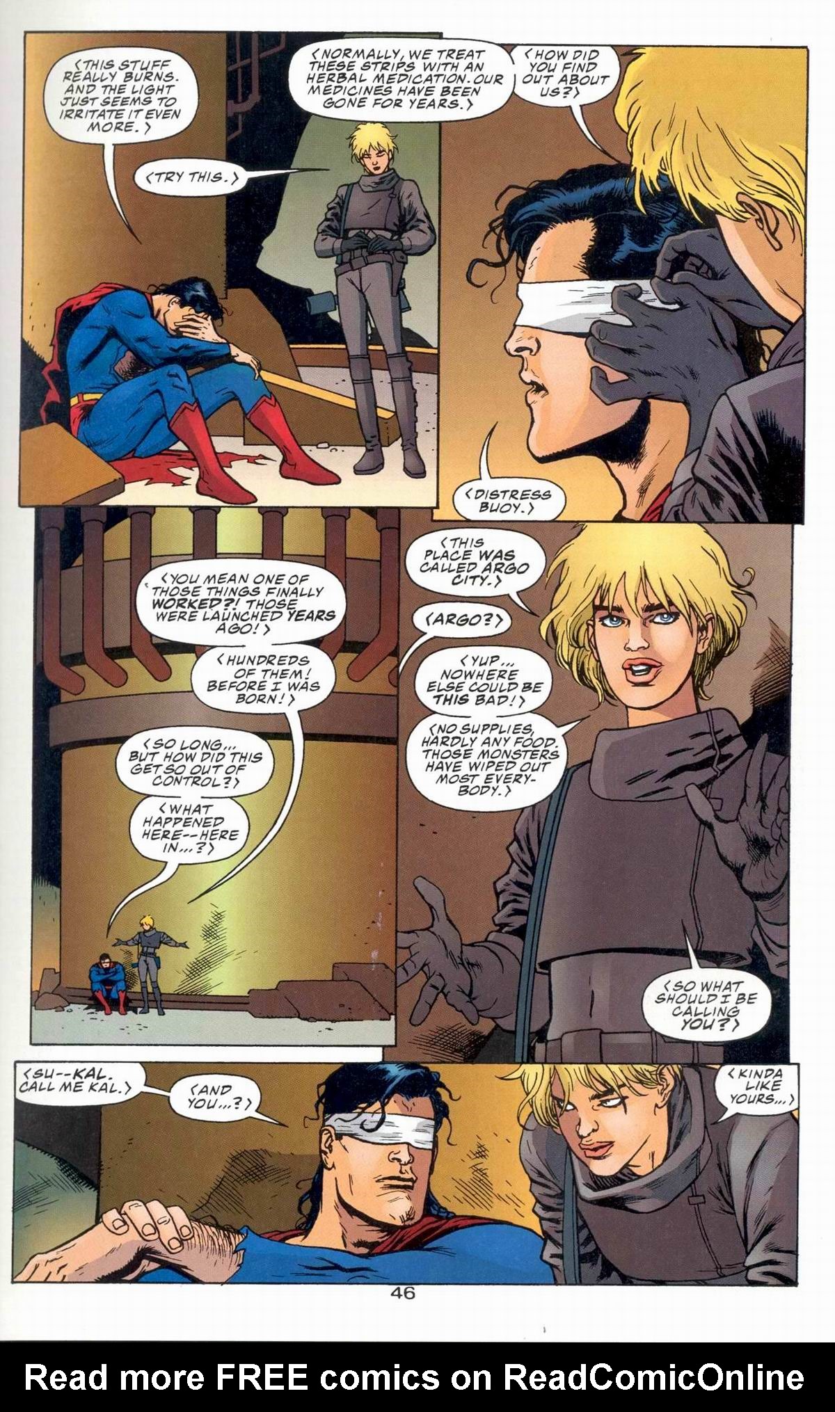 Read online Superman vs. Aliens comic -  Issue #1 - 50