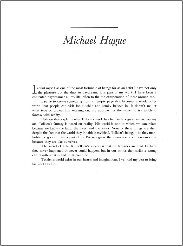 Read online Tolkien's World - Paintings of Middle-Earth comic -  Issue # TPB (Part 2) - 35