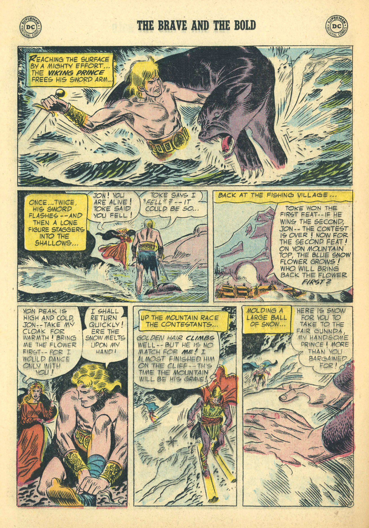 Read online The Brave and the Bold (1955) comic -  Issue #4 - 16