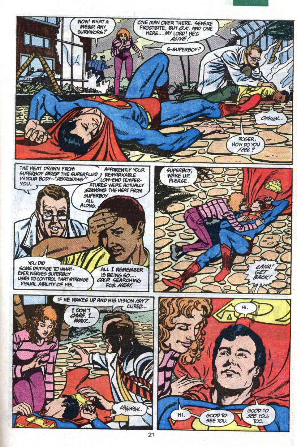 Read online Superboy (1990) comic -  Issue #21 - 22