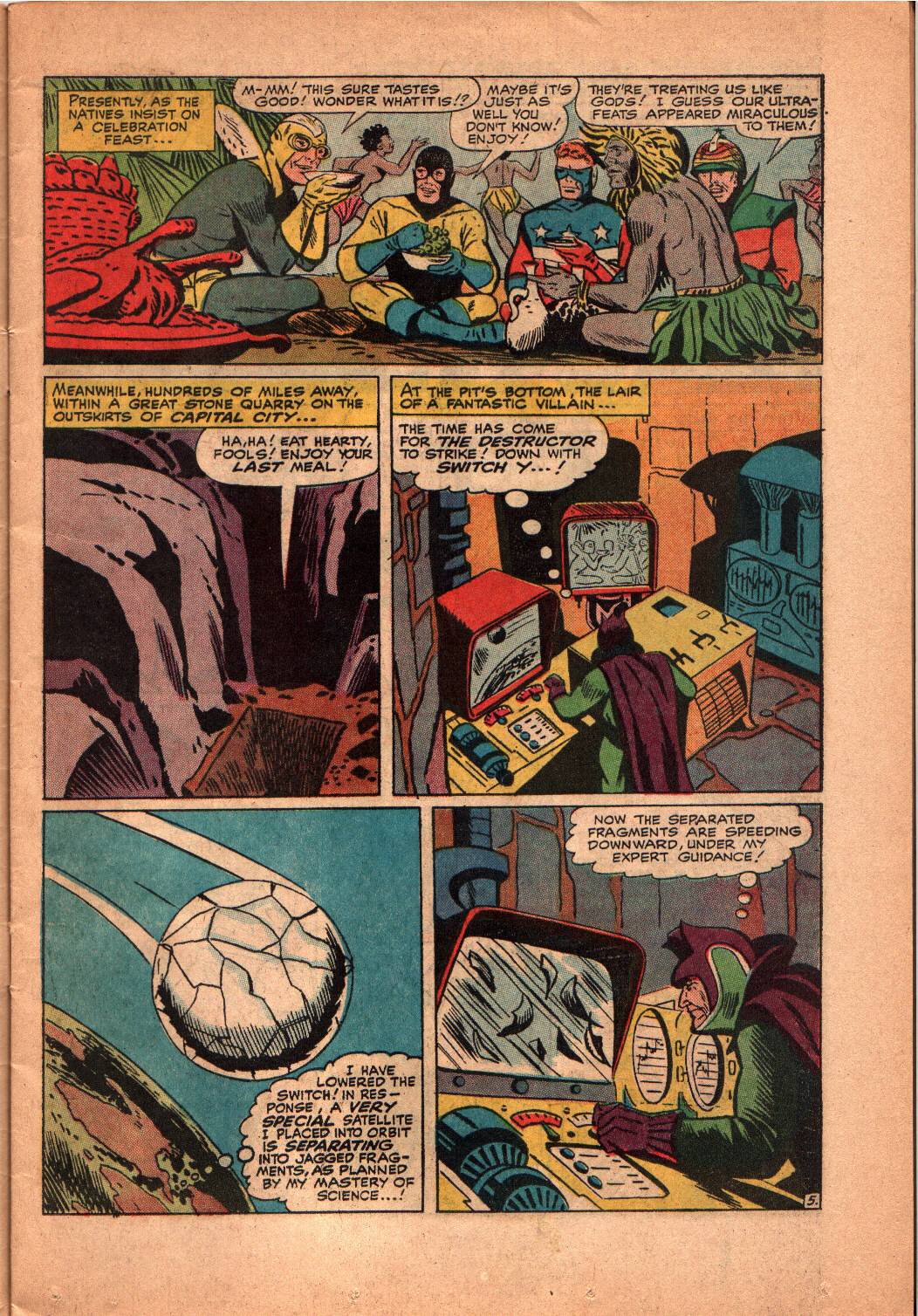 Read online Fly Man comic -  Issue #33 - 6