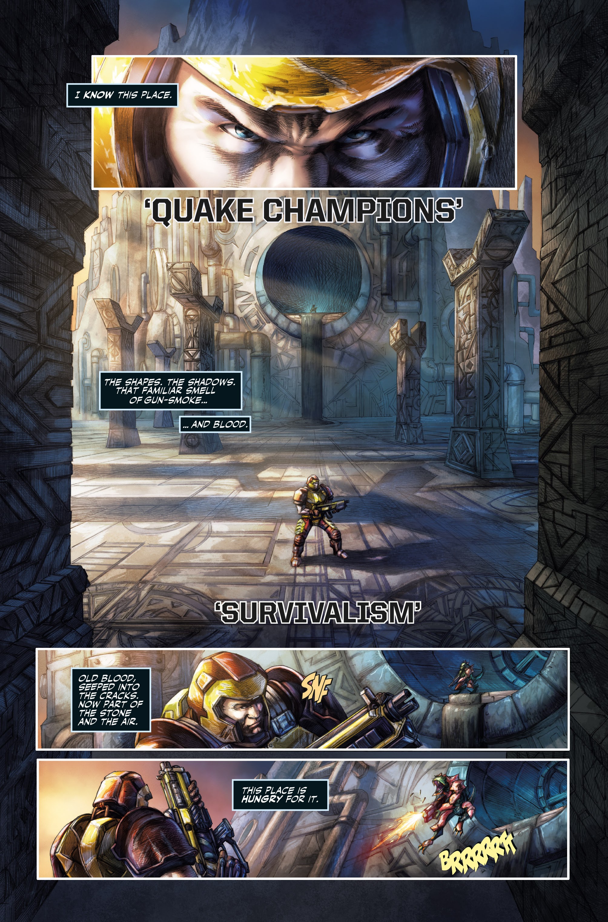 Read online Quake Champions comic -  Issue # TPB - 6