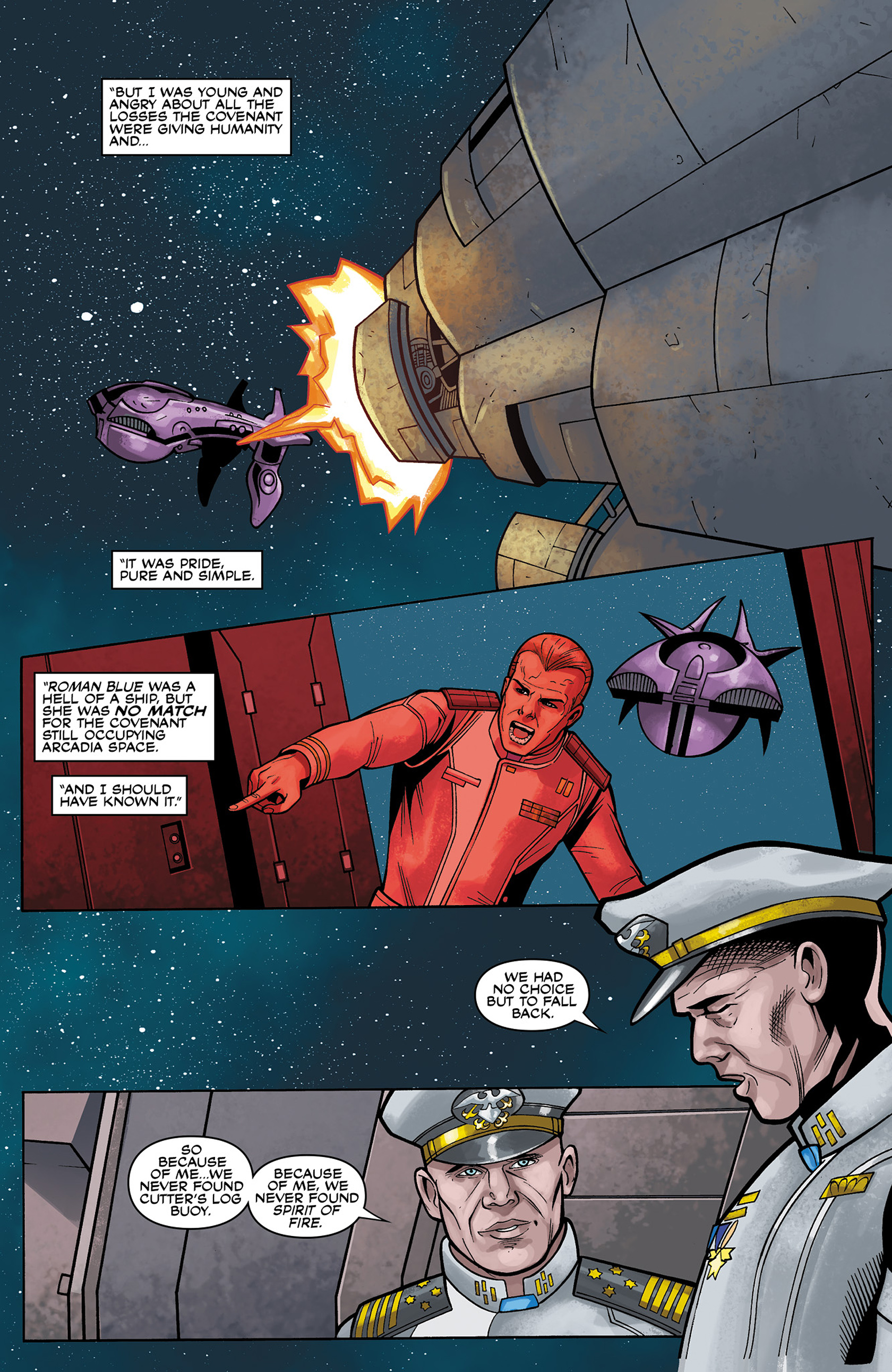 Read online Halo: Escalation comic -  Issue #5 - 11