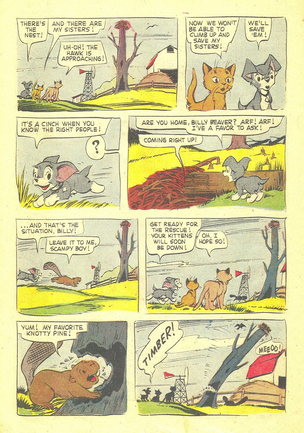 Read online Scamp (1958) comic -  Issue #9 - 10