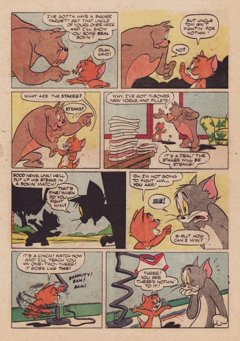 Read online Tom & Jerry Comics comic -  Issue #106 - 17