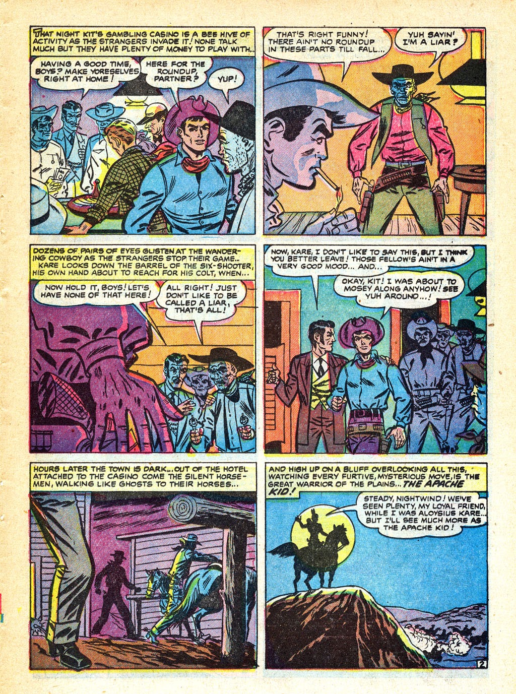Read online Two Gun Western (1950) comic -  Issue #11 - 10