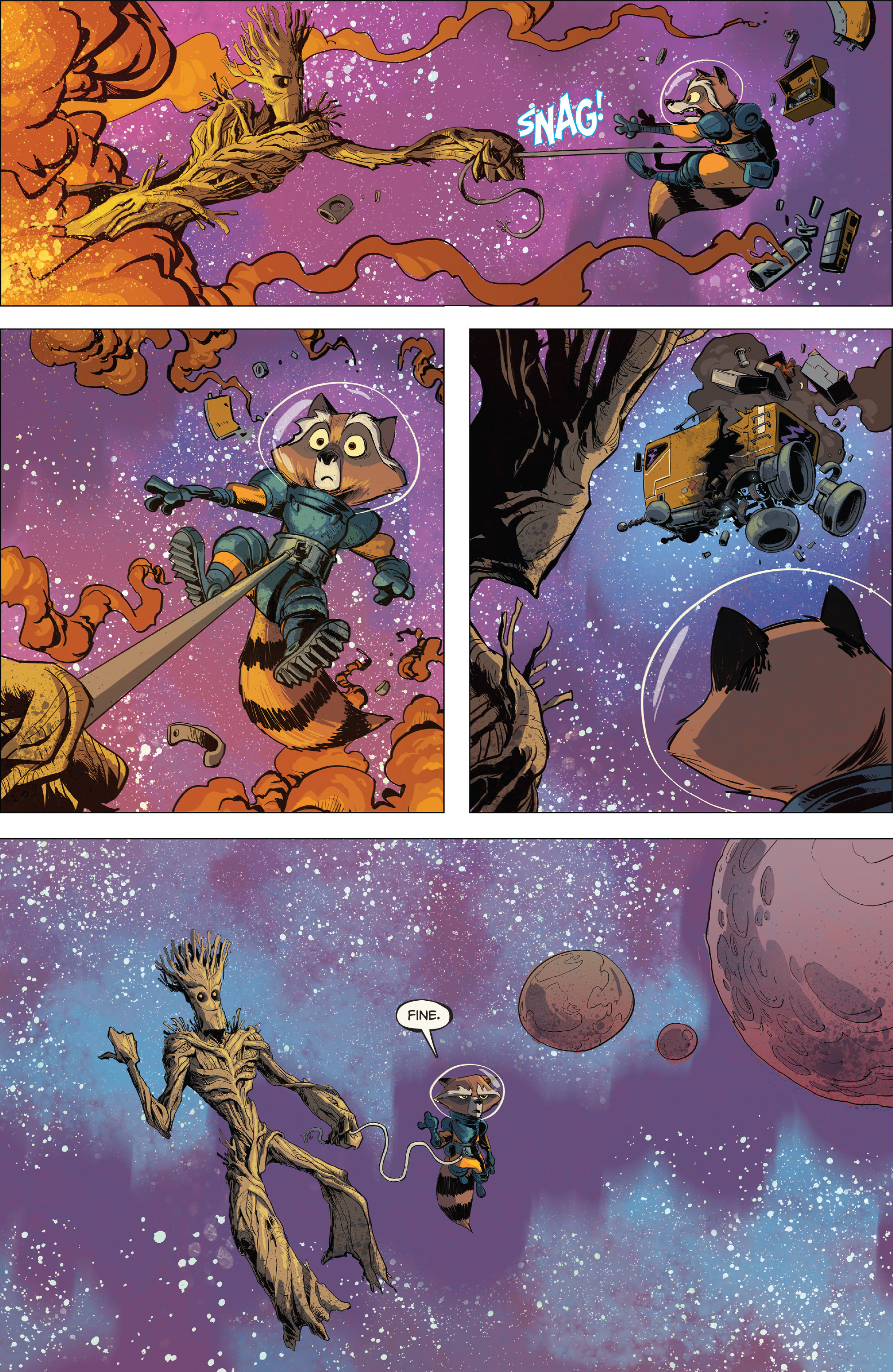 Read online Groot comic -  Issue #1 - 4
