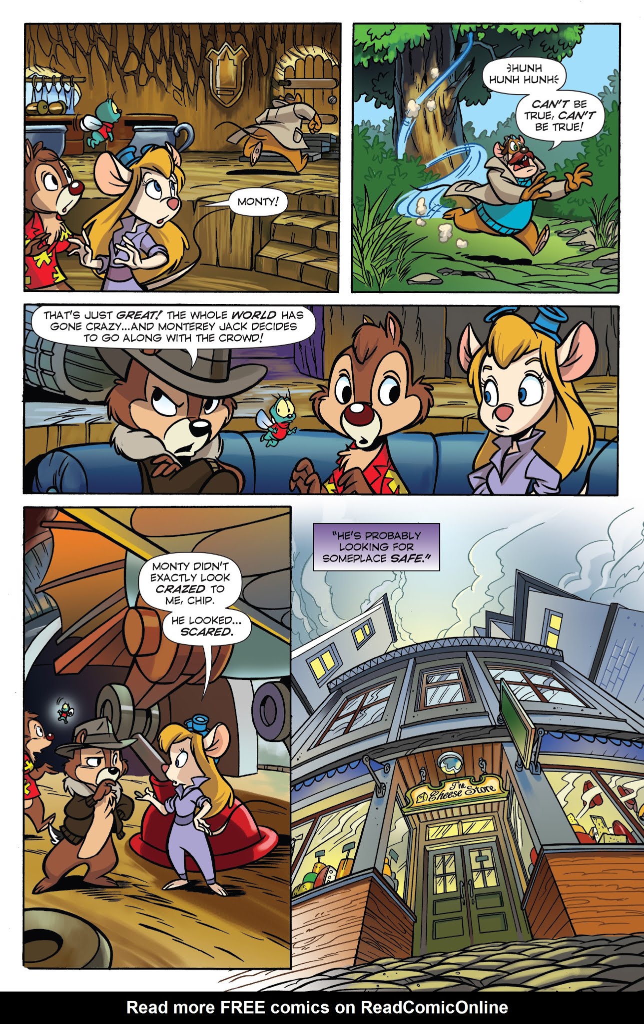 Read online Disney Afternoon Giant comic -  Issue #1 - 36