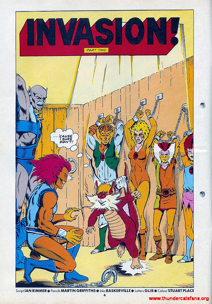 Read online ThunderCats (1987) comic -  Issue #12 - 4