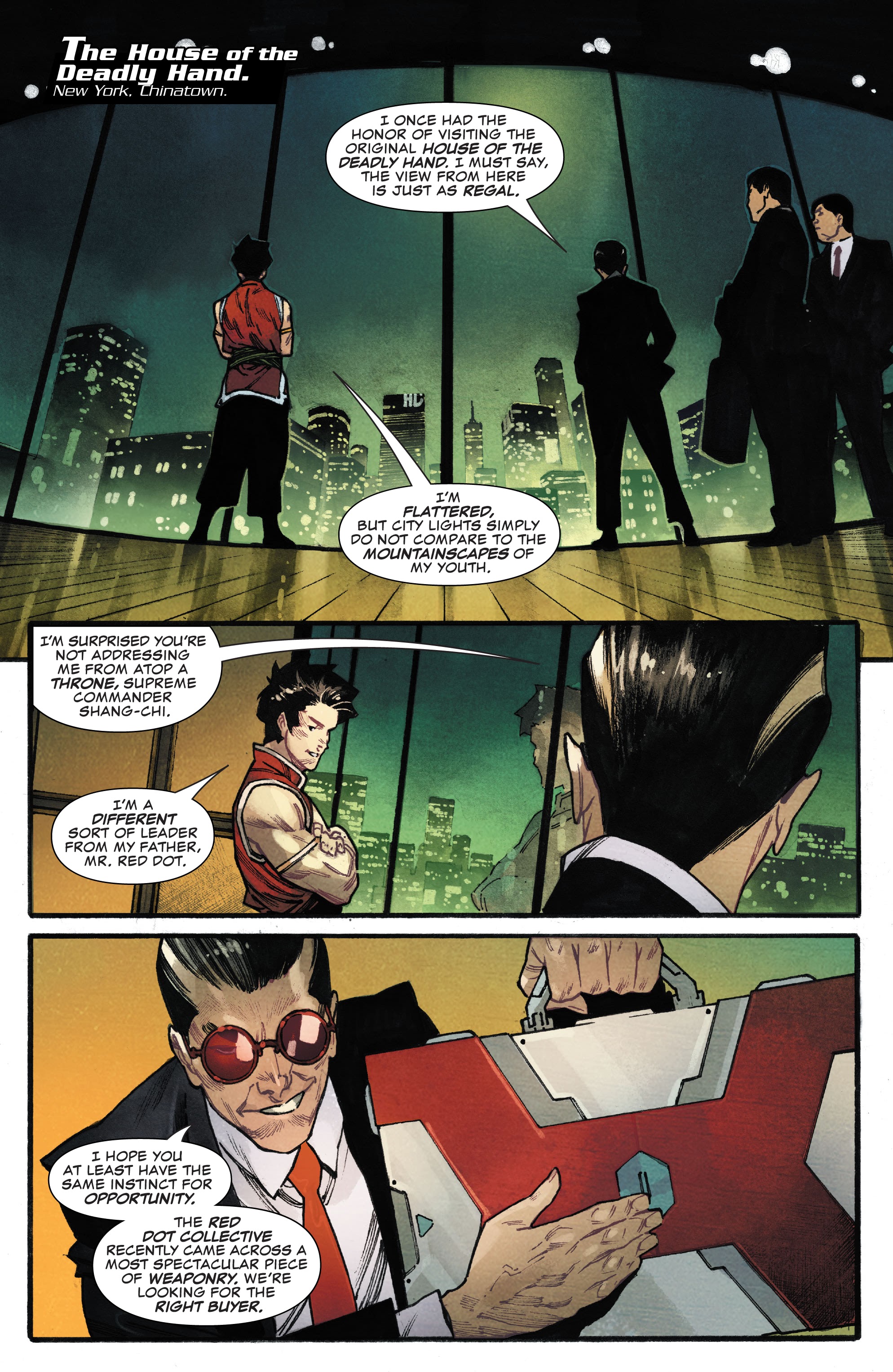 Read online Shang-Chi (2021) comic -  Issue #5 - 2