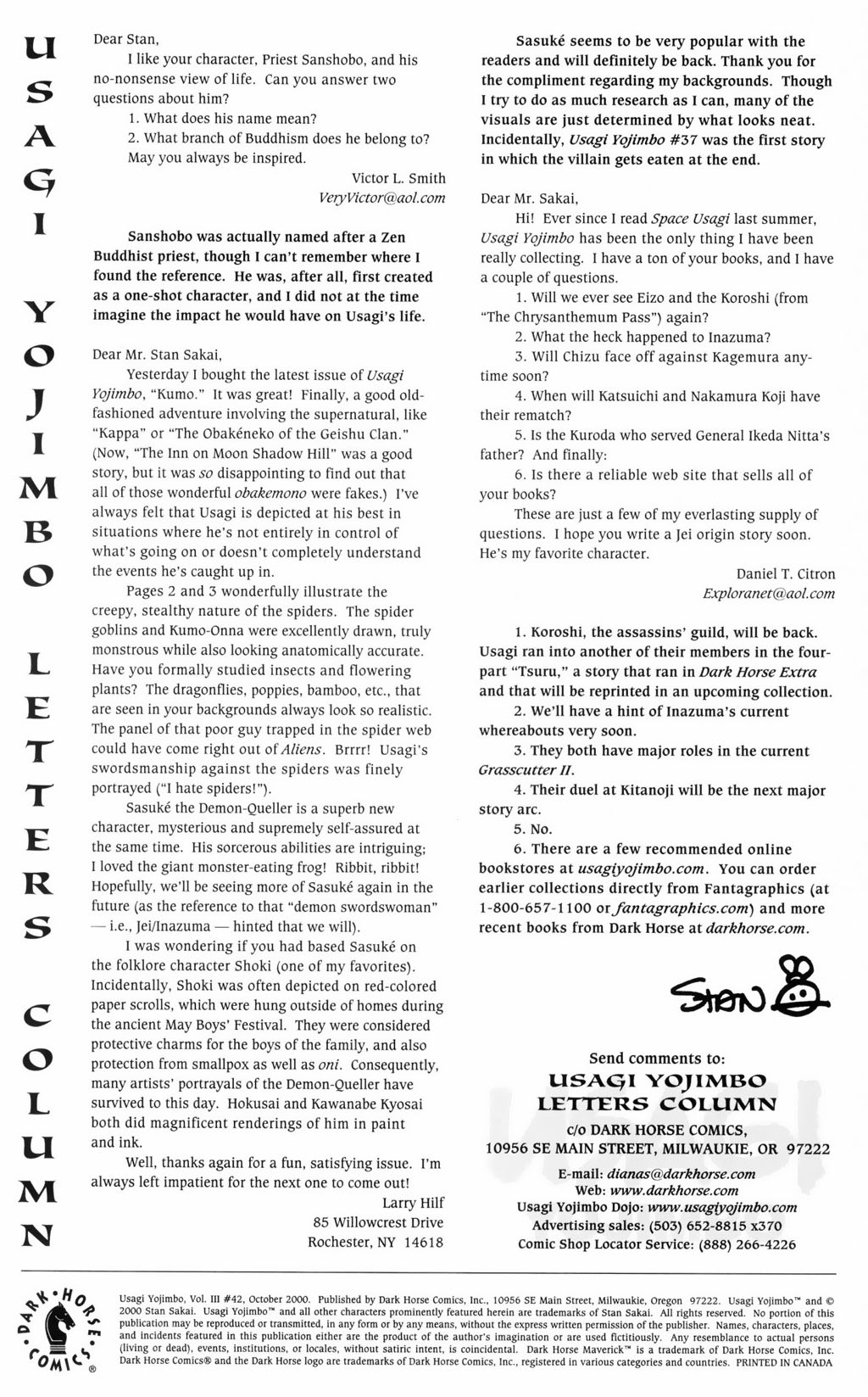 Read online Usagi Yojimbo (1996) comic -  Issue #42 - 26