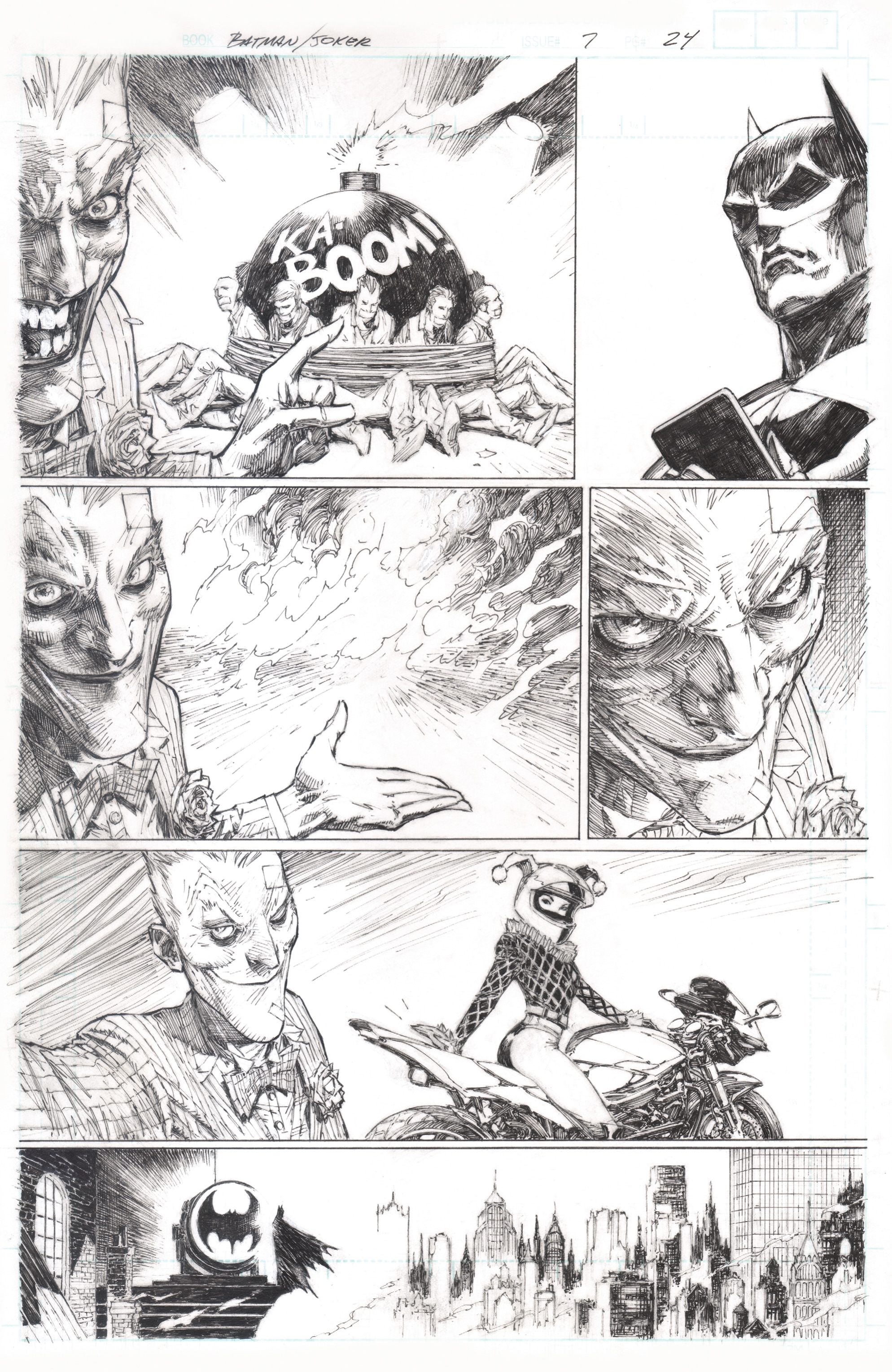 Read online Batman & The Joker: The Deadly Duo comic -  Issue #7 - 37