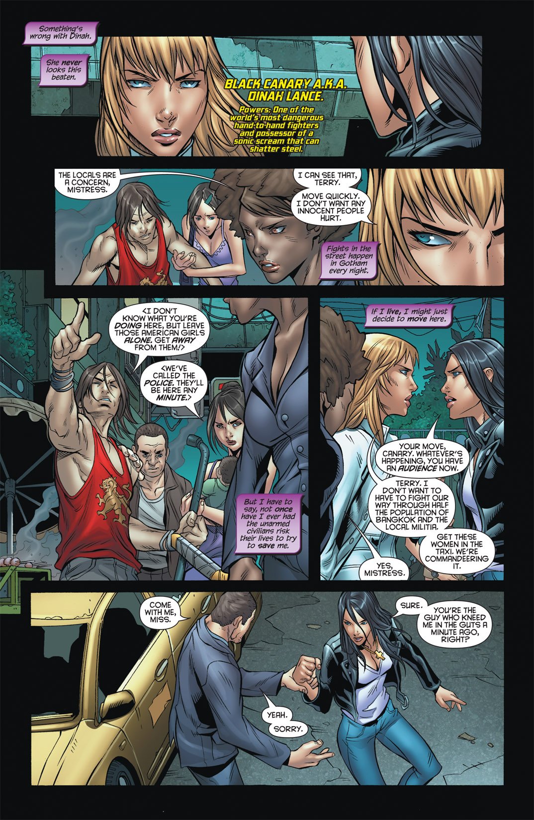 Read online Birds of Prey (2010) comic -  Issue #6 - 3