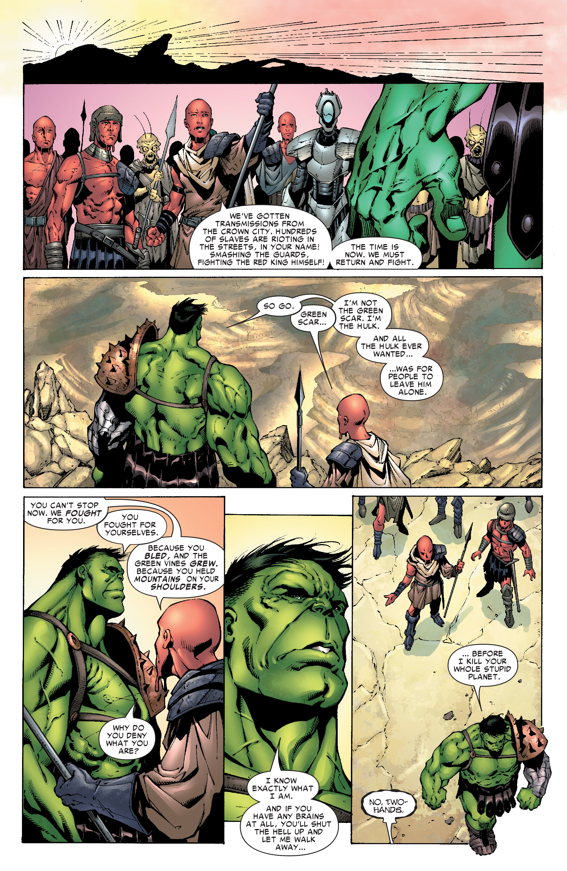 Read online Hulk: Planet Hulk Omnibus comic -  Issue # TPB (Part 4) - 23