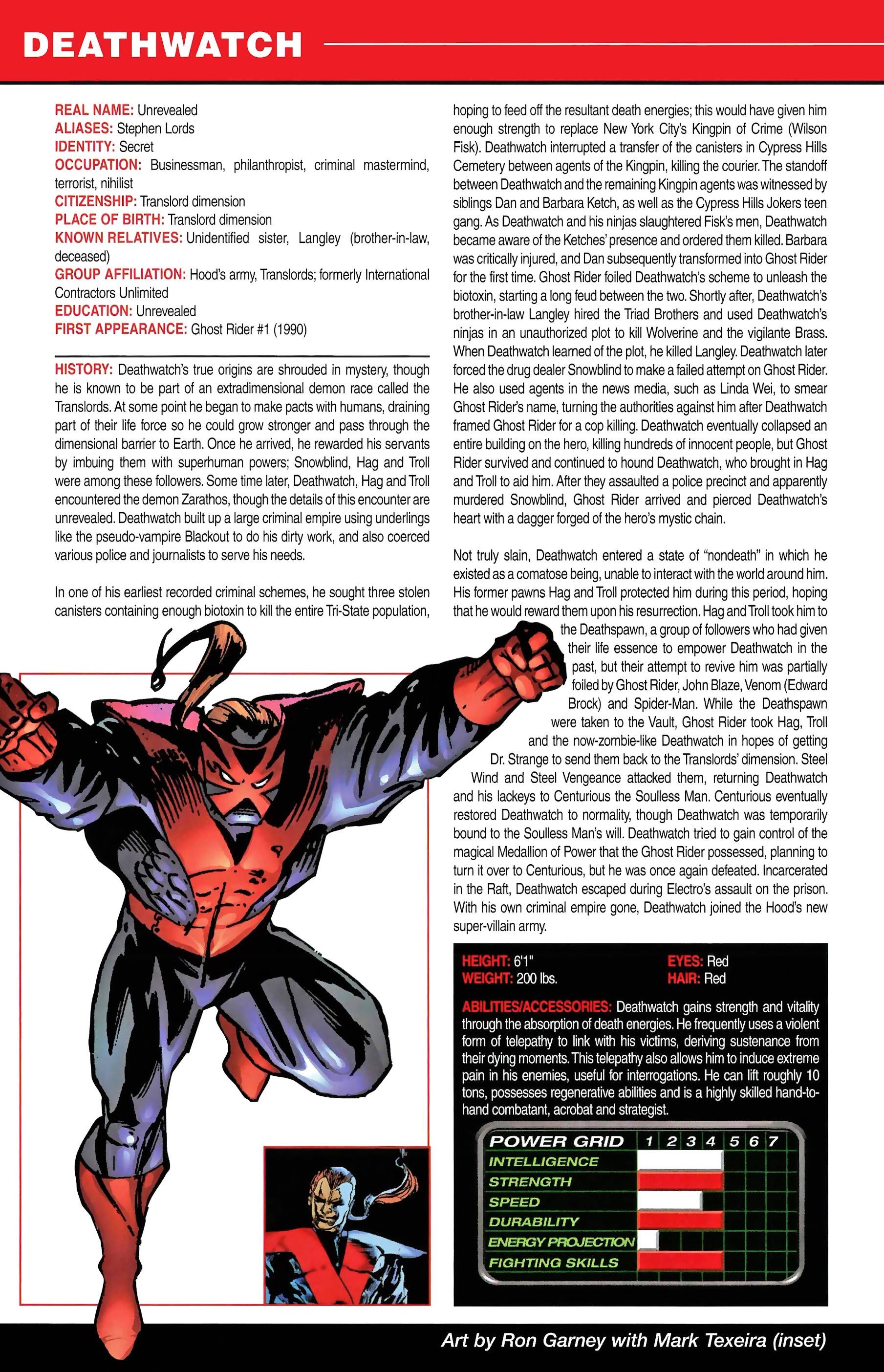 Read online Official Handbook of the Marvel Universe A to Z comic -  Issue # TPB 3 (Part 1) - 100