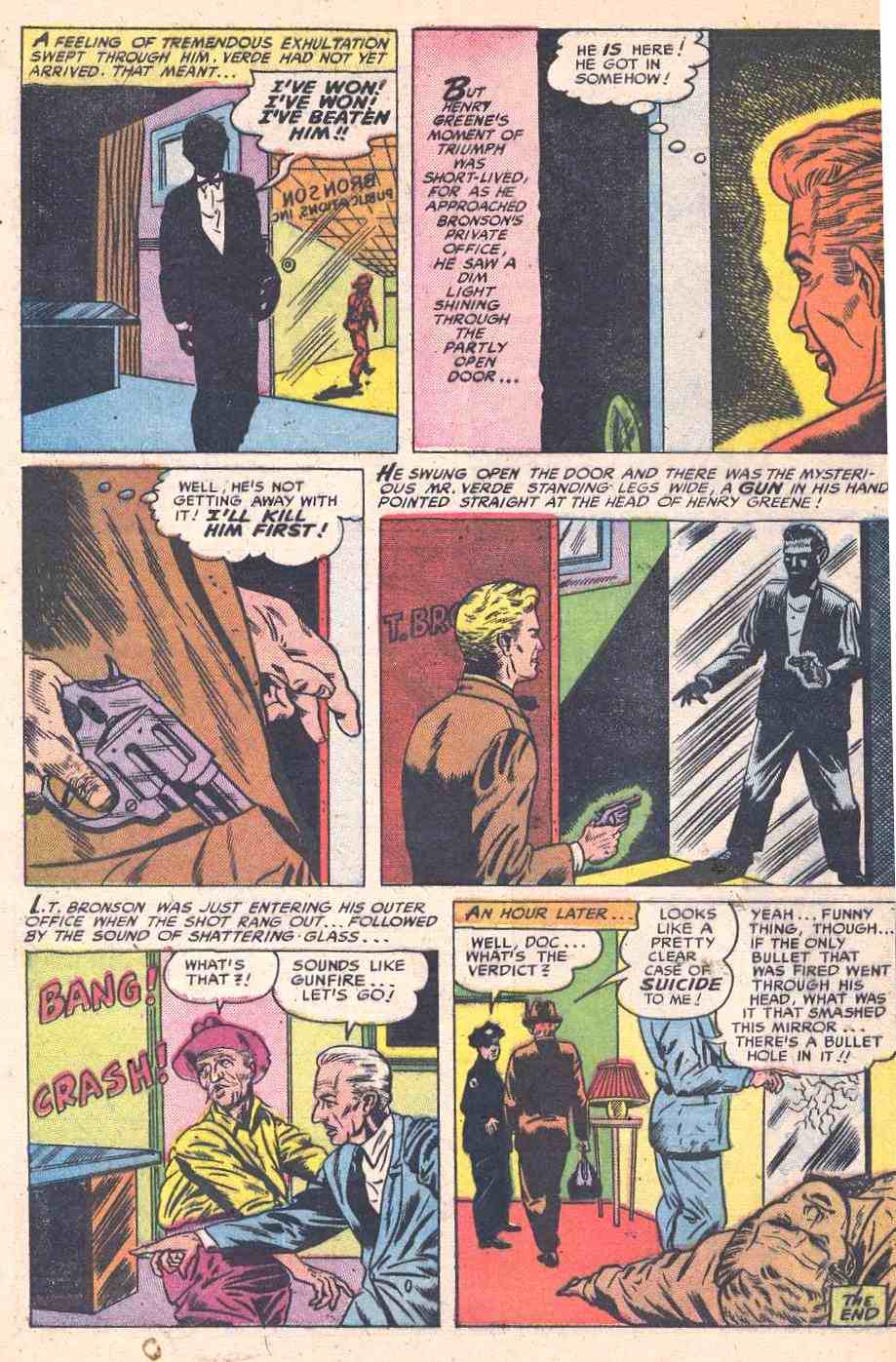 Read online Weird Mysteries (1952) comic -  Issue #9 - 32