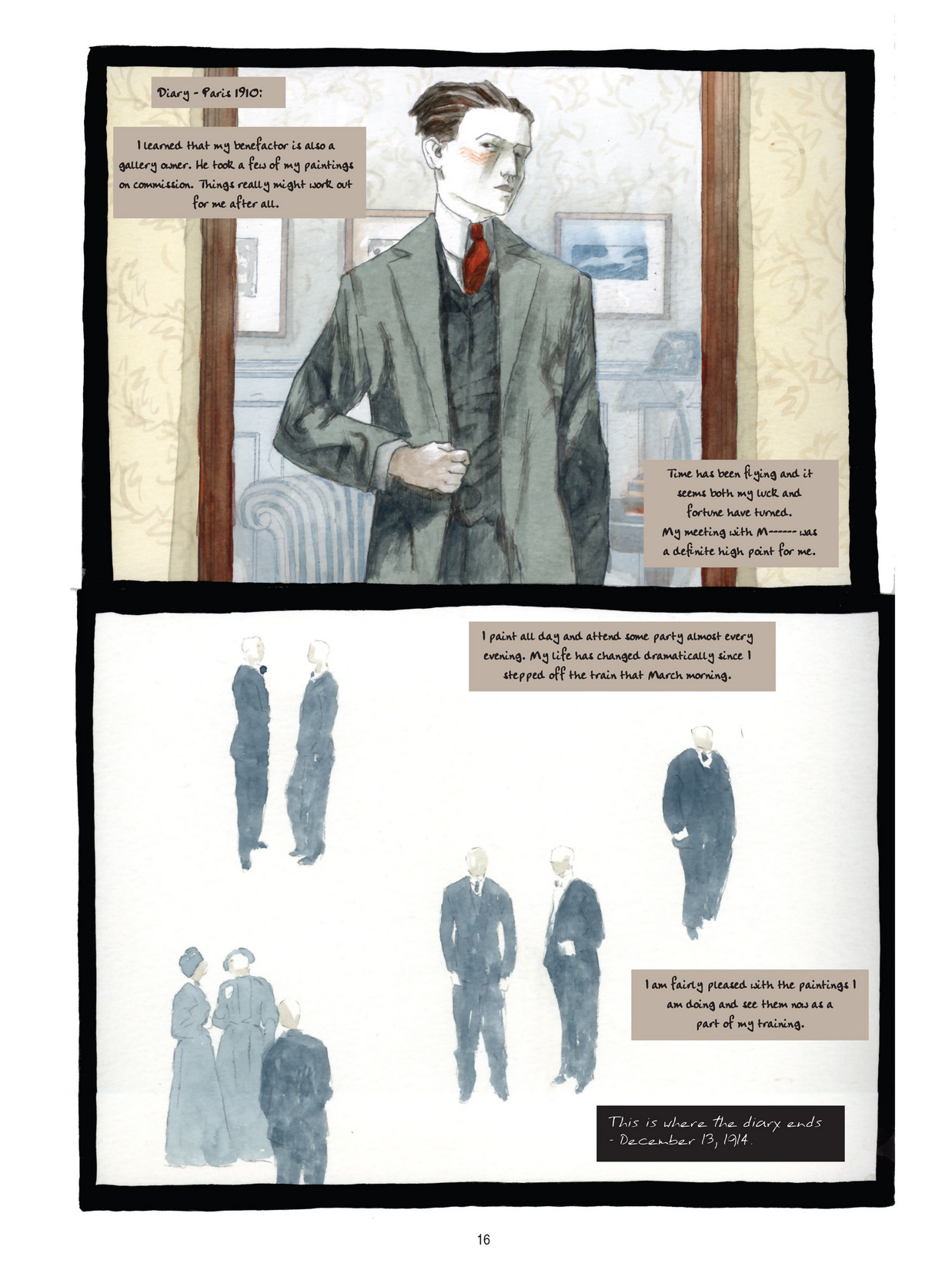 Read online The Red Diary / The Re[a]d Diary comic -  Issue # TPB - 17