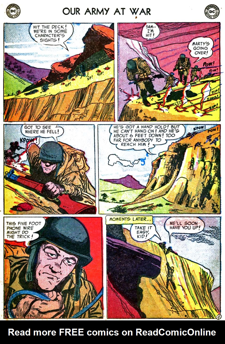 Read online Our Army at War (1952) comic -  Issue #25 - 14