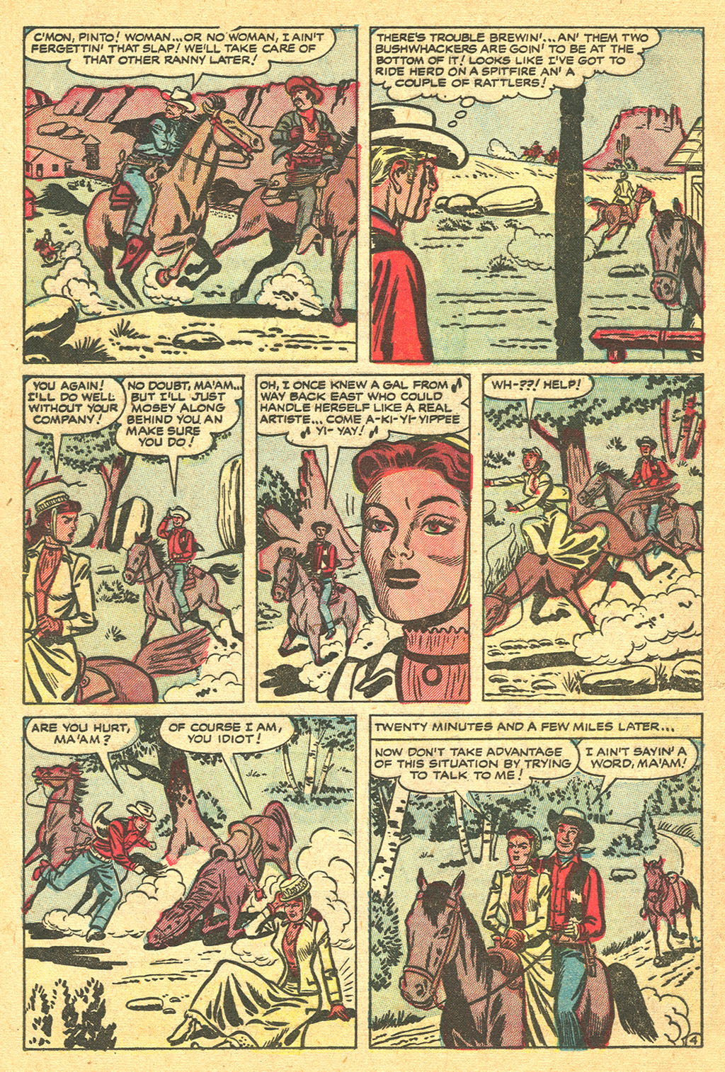 Read online Kid Colt Outlaw comic -  Issue #28 - 16