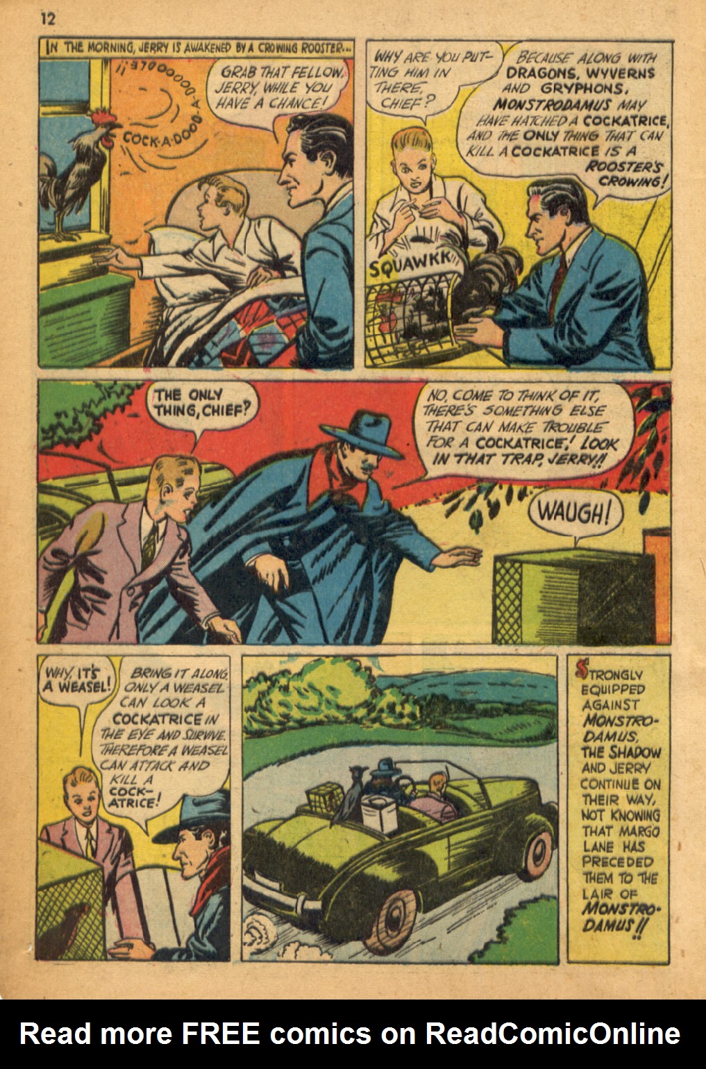 Read online Shadow Comics comic -  Issue #32 - 13
