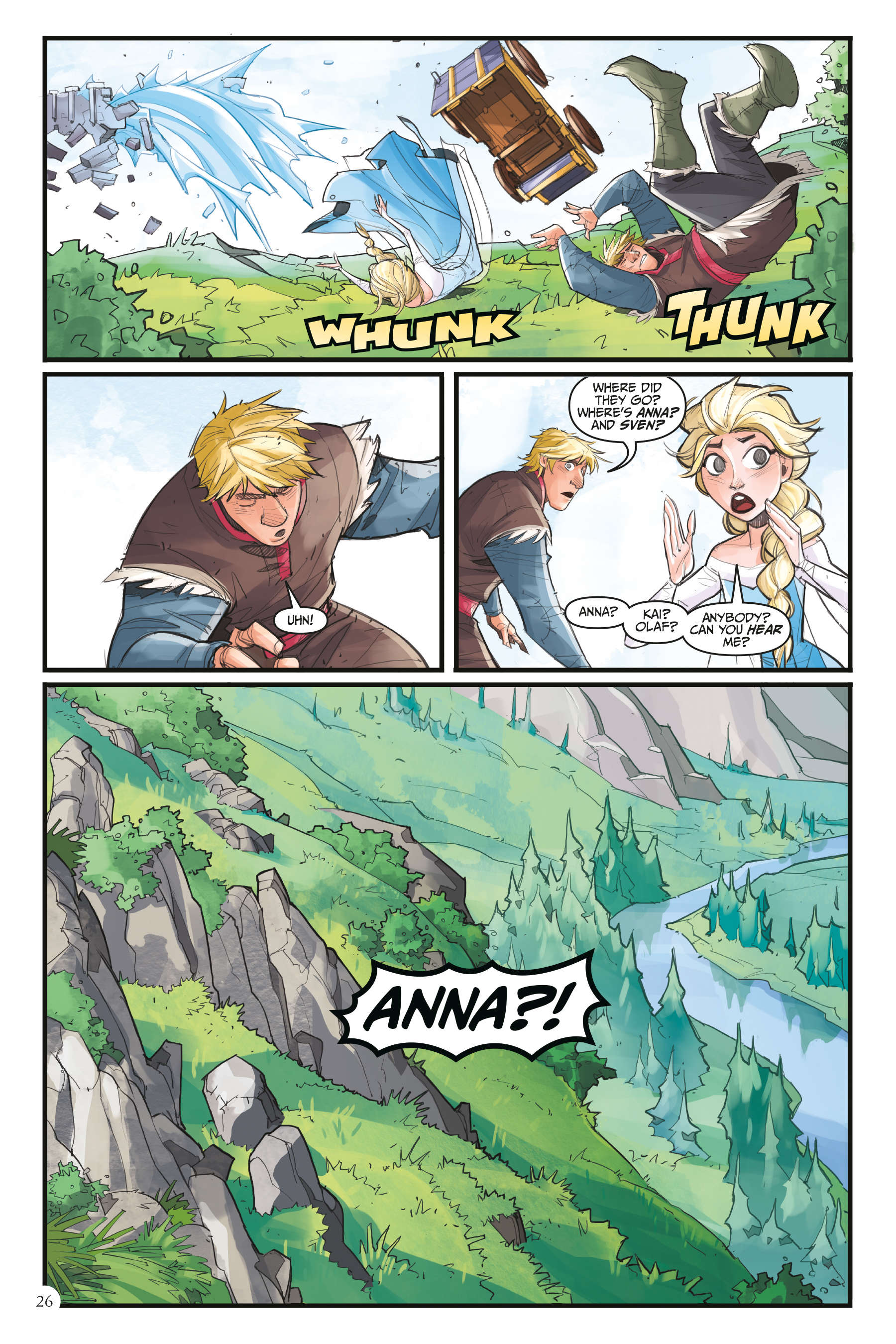 Read online Disney Frozen: Reunion Road comic -  Issue # _TPB - 25