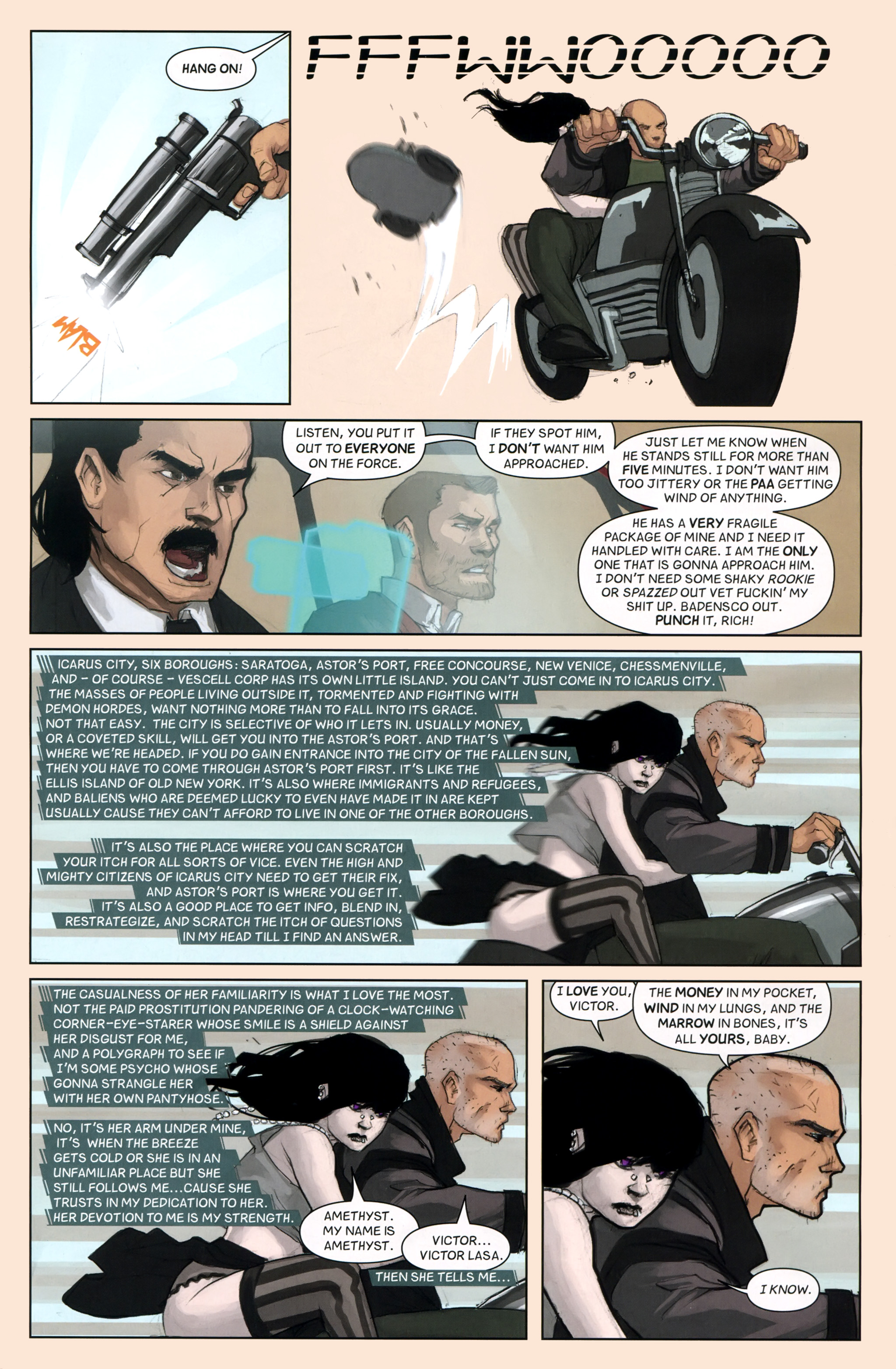 Read online Vescell comic -  Issue #7 - 11