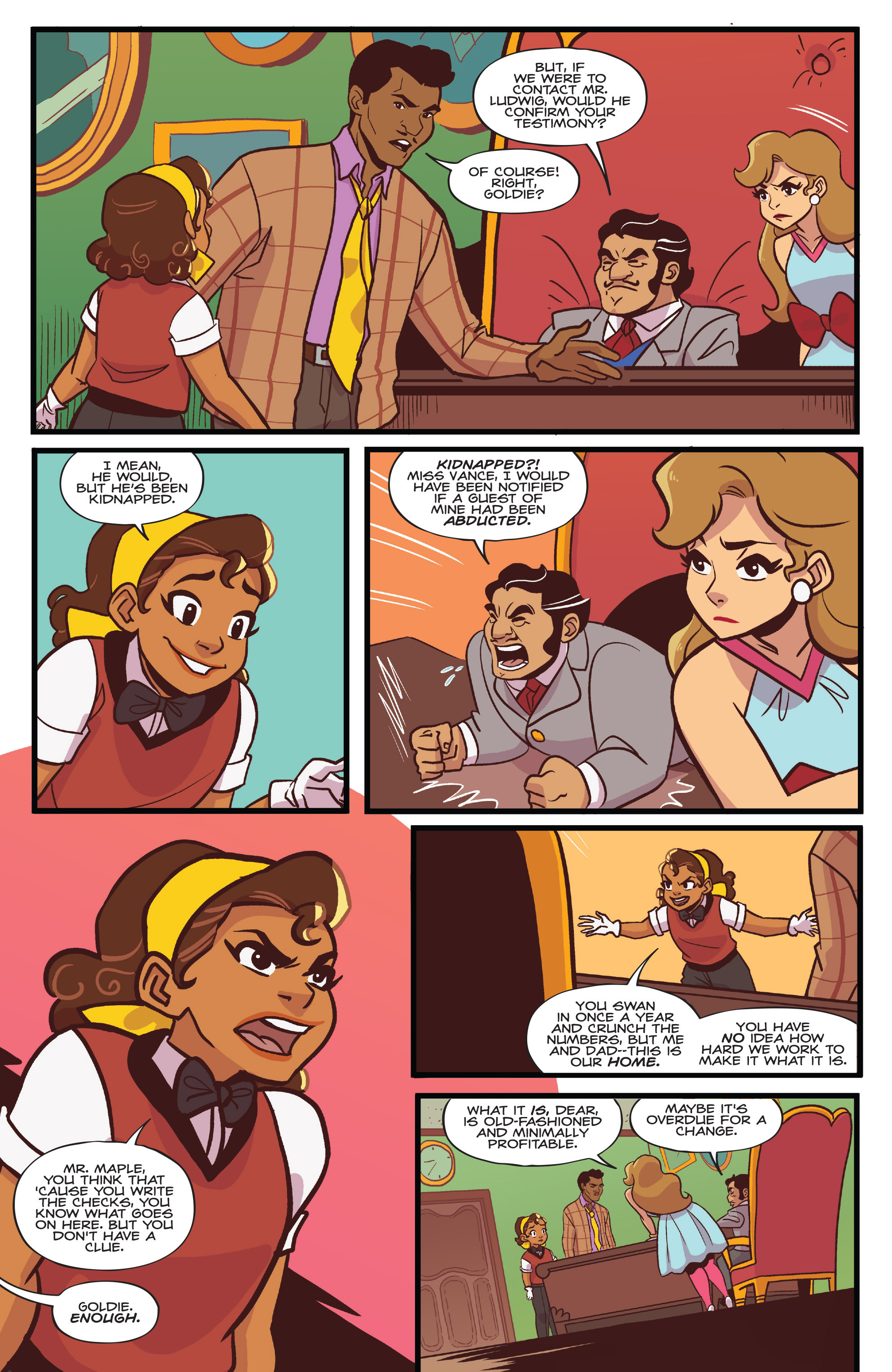 Read online Goldie Vance comic -  Issue #3 - 6